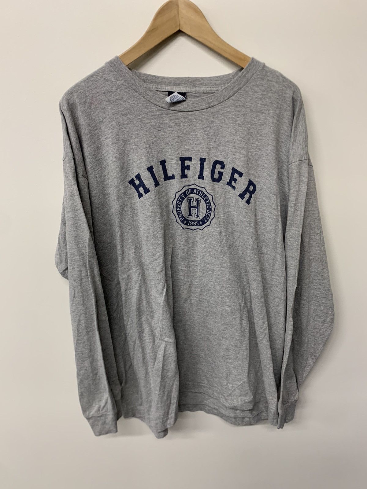 Vintage Tommy Hilfiger Arc Logo Longsleeve T-Shirts, Hoodie, Sweatshirt | PodTeesHub.com