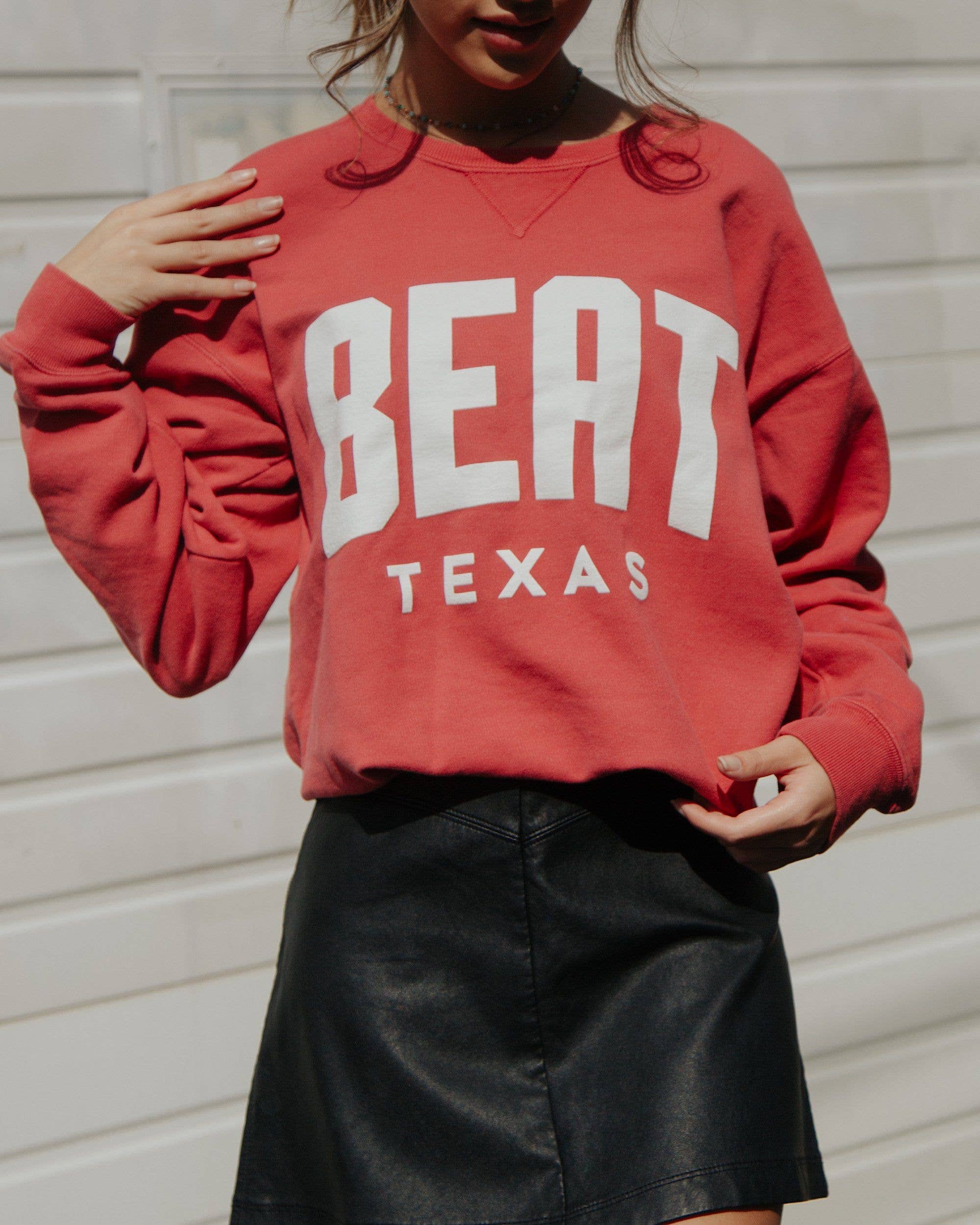 Beat Texas Gault Crimson Sweatshirt T-Shirts, Hoodie | PodTeesHub.com