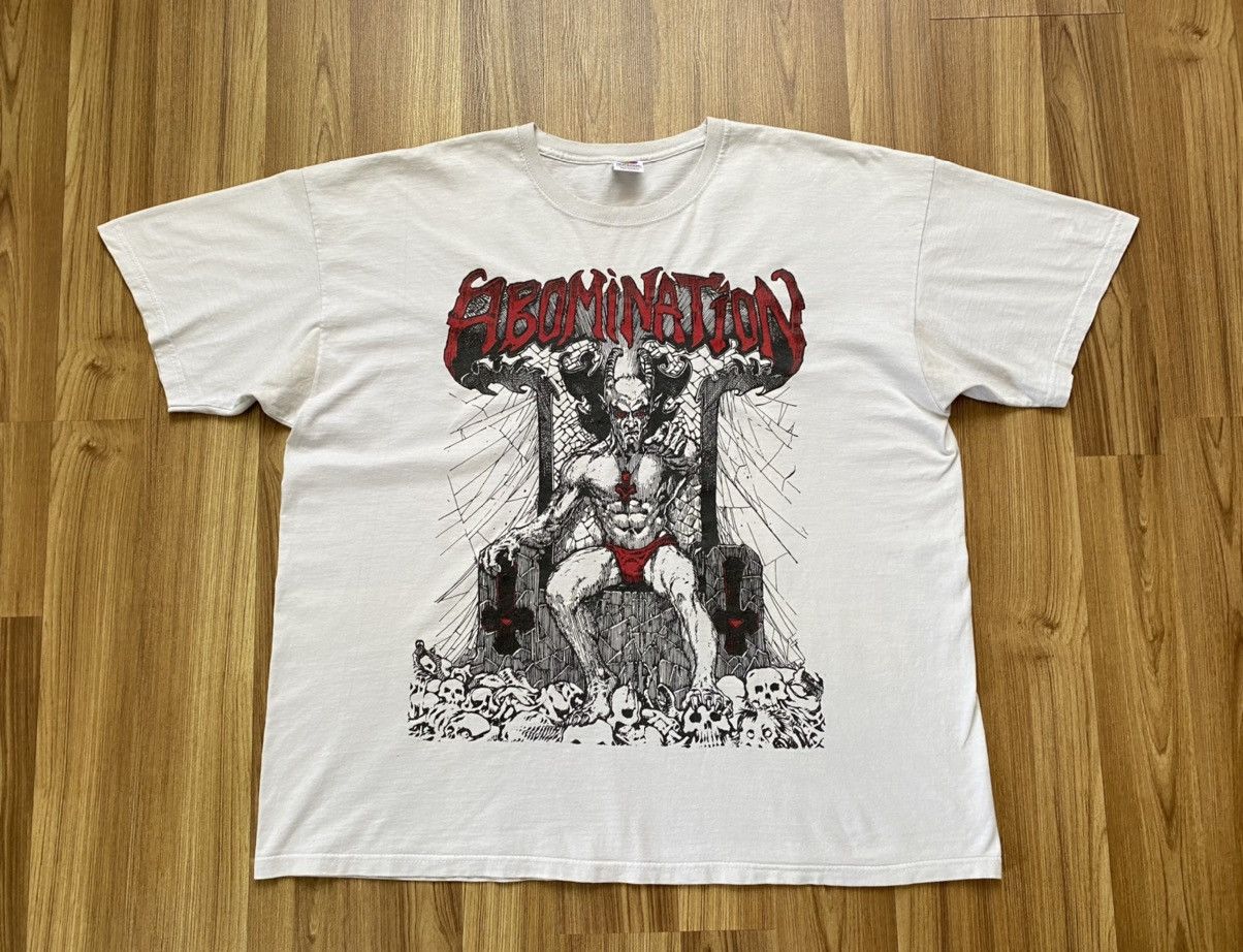 Band Tees Vintage Y2k Abomination T Shirt Tee Devil Cradle Of Filth Hoodie, Sweatshirt | PodTeesHub.com
