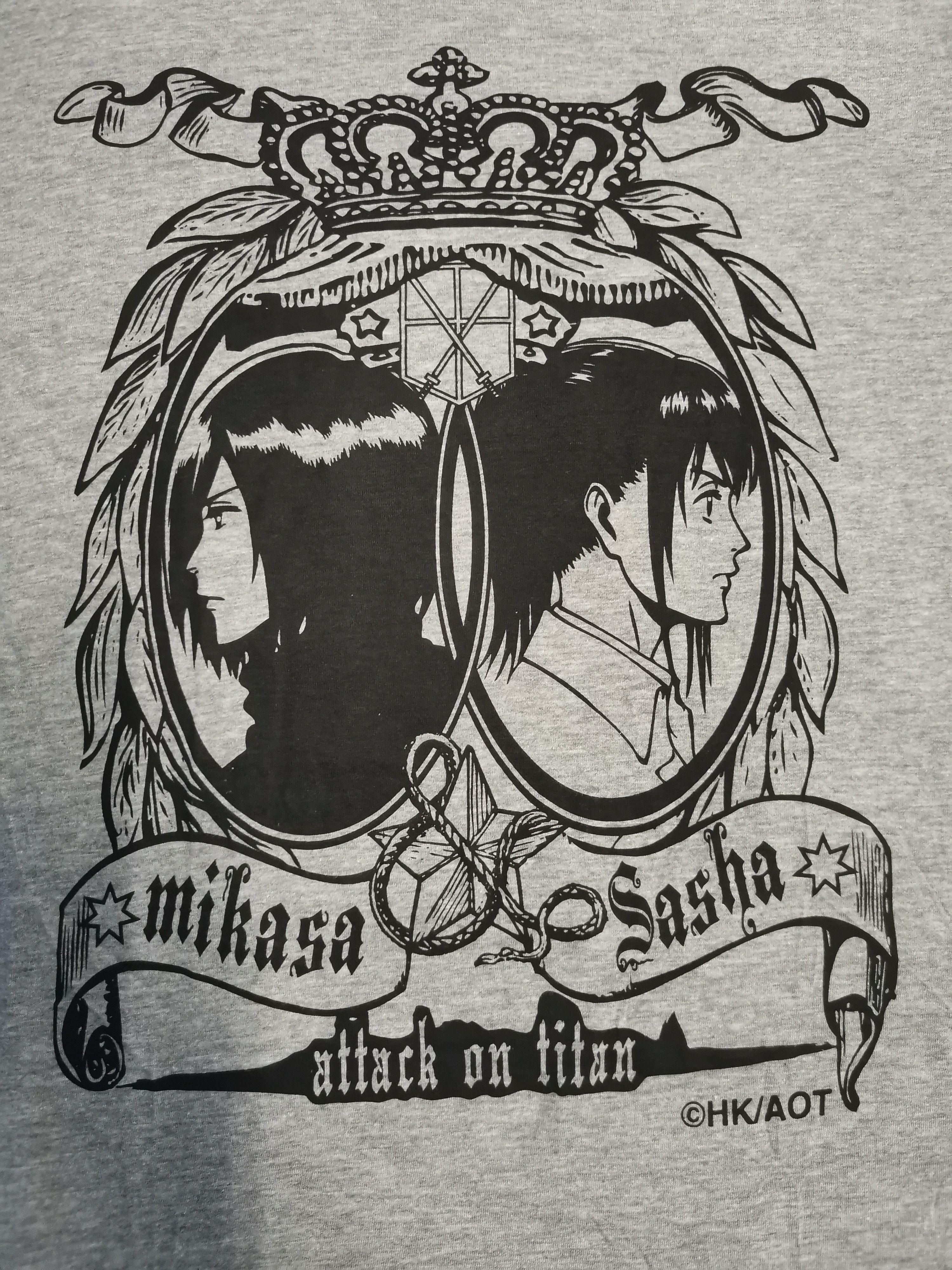 Anime Attack On Titan Mikasa Sasha Japan Anime Tee Bleach Hoodie, Sweatshirt | PodTeesHub.com