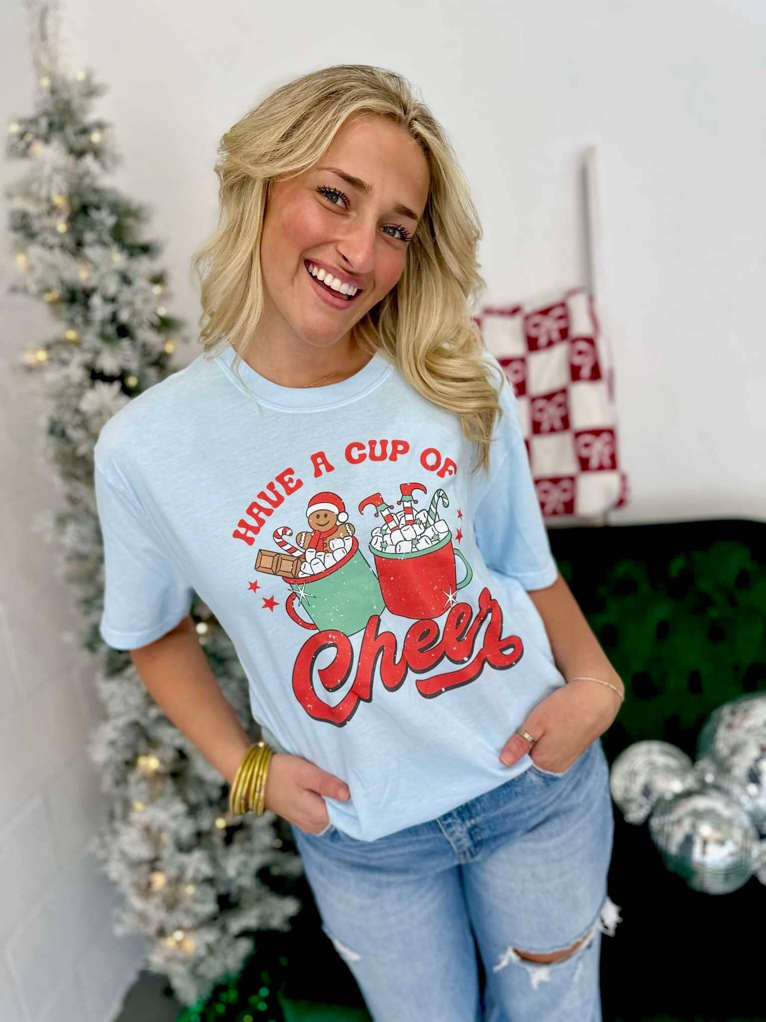 Have A Cup of Cheer Mug's Dtf Tee Hoodie, Sweatshirt | PodTeesHub.com