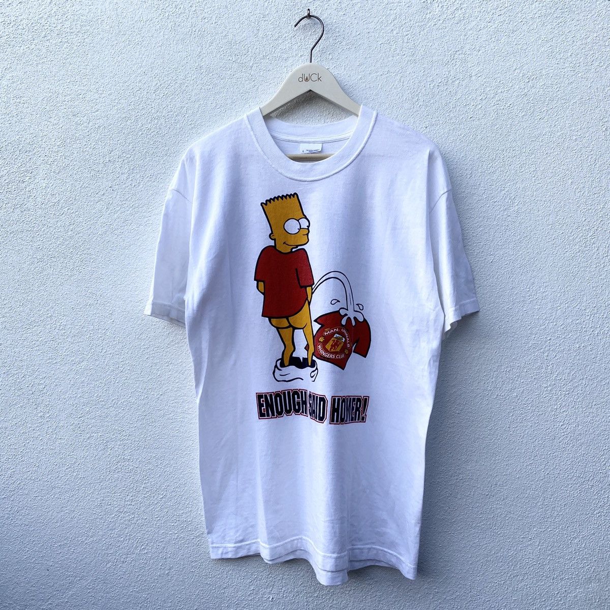 Rare Vintage The Simpsons The Stun Manchester United 00 T-Shirts, Hoodie, Sweatshirt | PodTeesHub.com