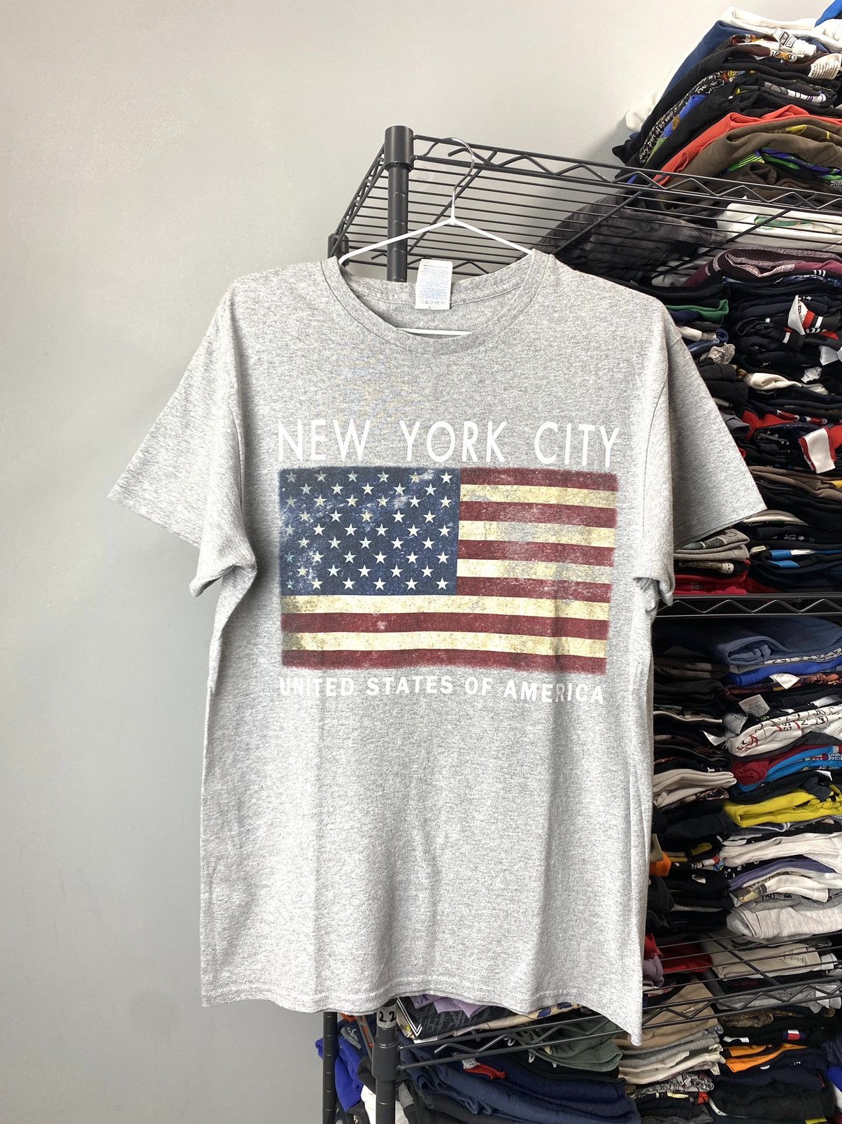 Band Tees Vintage 2000 S America Usa Flag New York Art T Shirt Hype Hoodie, Sweatshirt | PodTeesHub.com