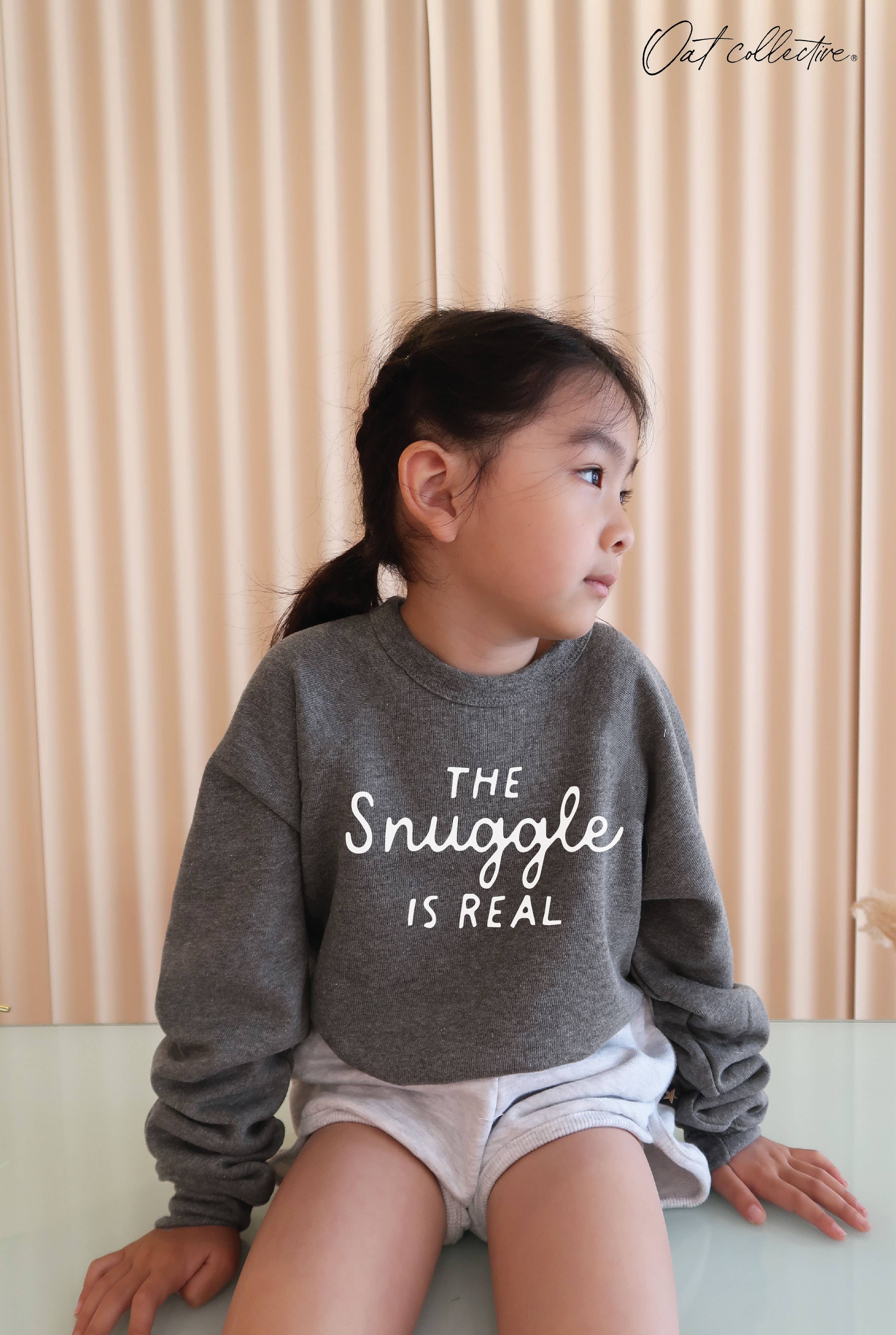 The Snuggle Is Real Toddler Unisex Graphic Sweatshirt T-Shirts, Hoodie | PodTeesHub.com