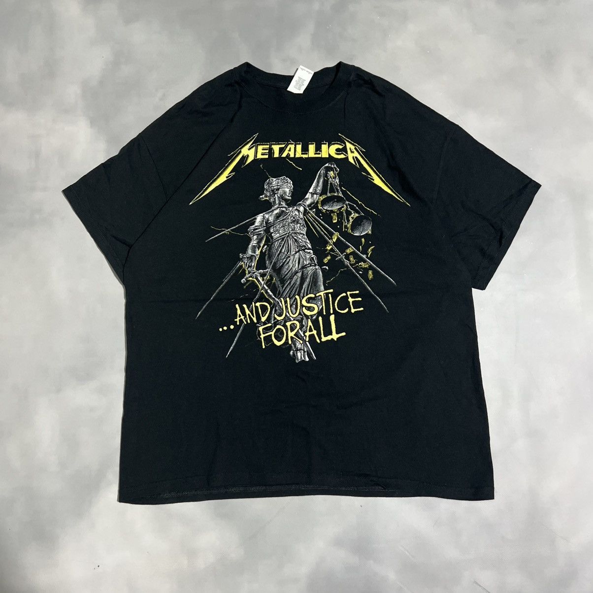 Band Tees Vintage Y2k Metallica Band Rock Tee Streetwear 90s Style Hoodie, Sweatshirt | PodTeesHub.com