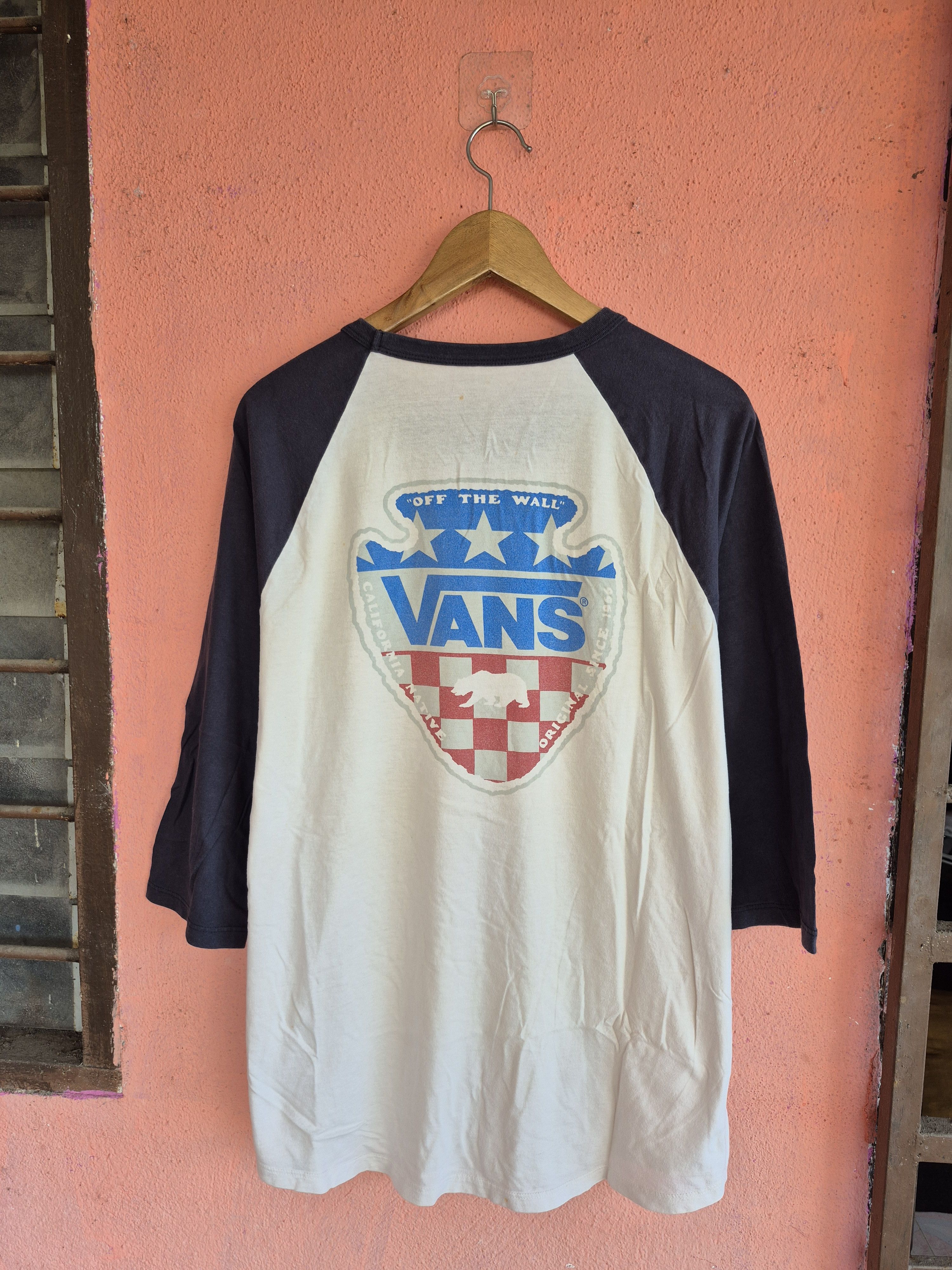 Vans Skate Streetwear Three Quarter Tee Hoodie, Sweatshirt | PodTeesHub.com