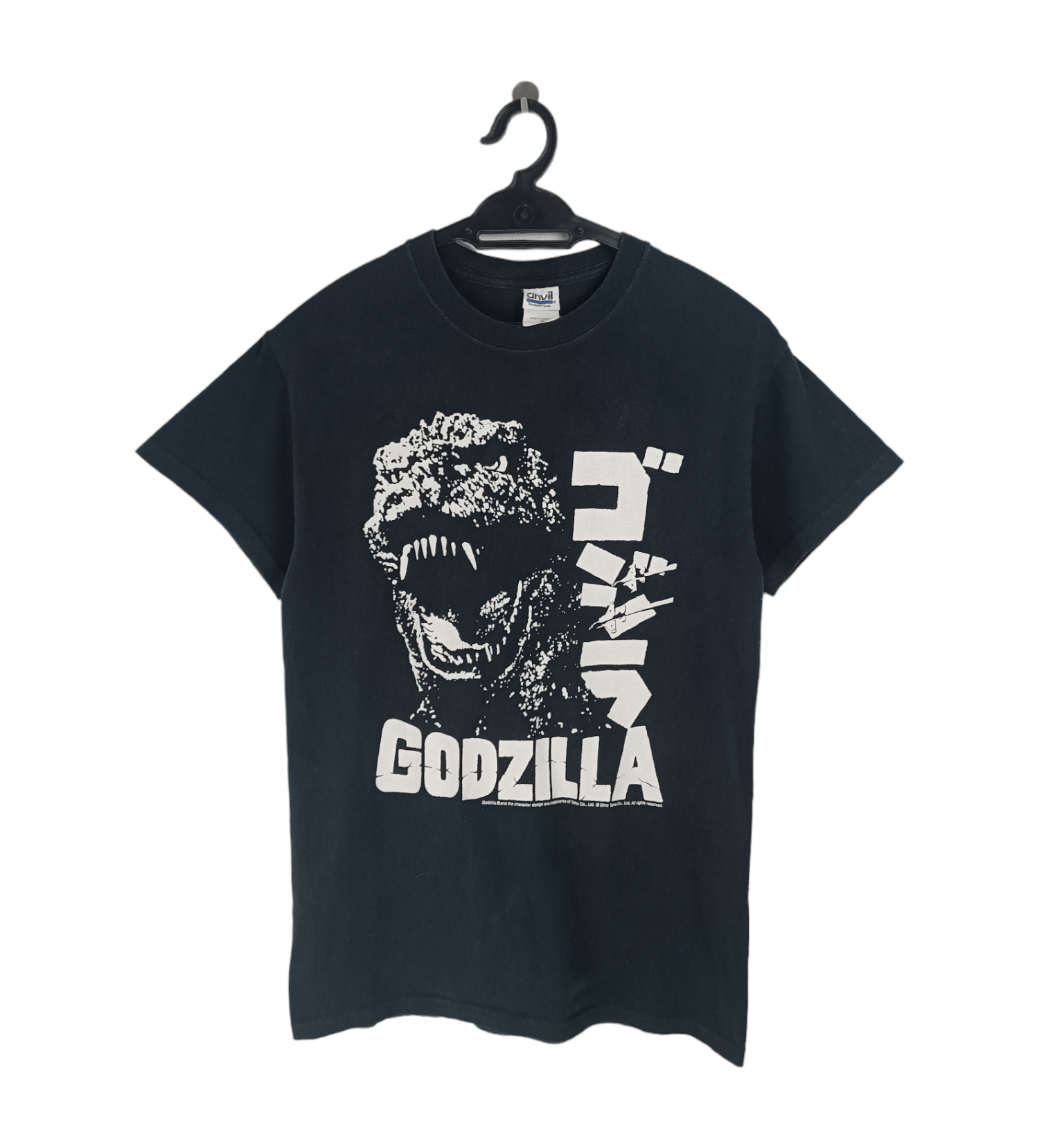 Vintage 2010 Godzilla Faded Tee Shin Mecha Gojira Kong Hoodie, Sweatshirt | PodTeesHub.com