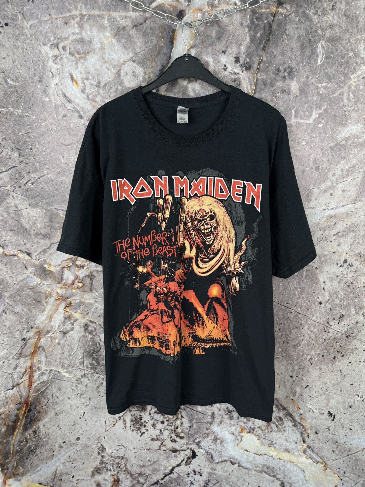 Maiden Iron Maiden The Number Of The Beast Band T Shirt Heavy Hoodie, Sweatshirt | PodTeesHub.com