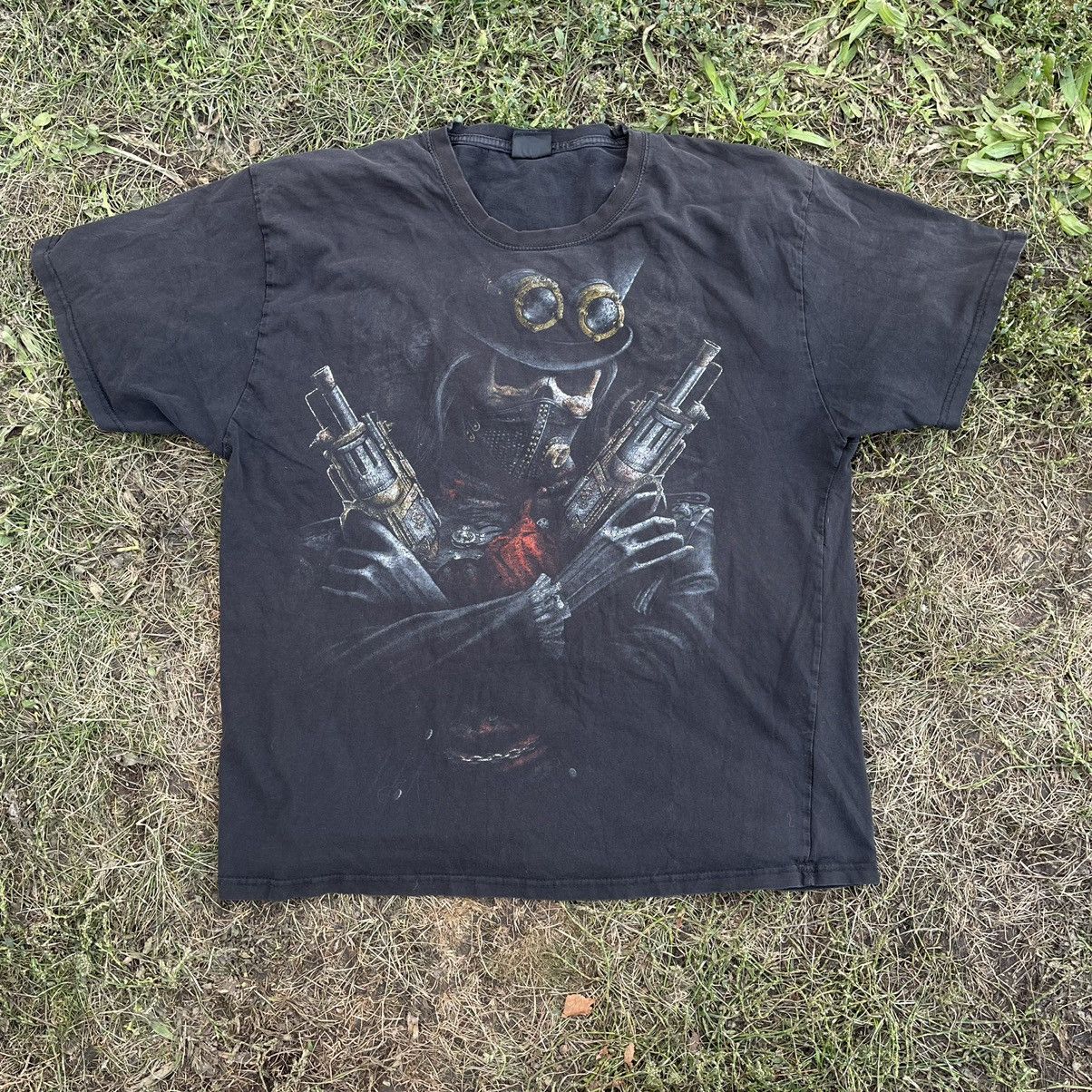 Band Tees Vintage 2000s Skulls Vamp Devil Dead Face Horror Tee Hoodie, Sweatshirt | PodTeesHub.com