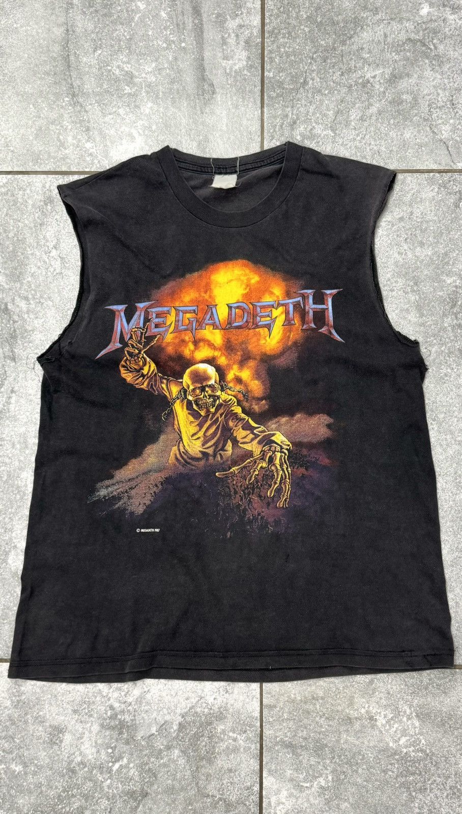 X Vintage Megadeth Band Tees 1987 Hoodie, Sweatshirt | PodTeesHub.com