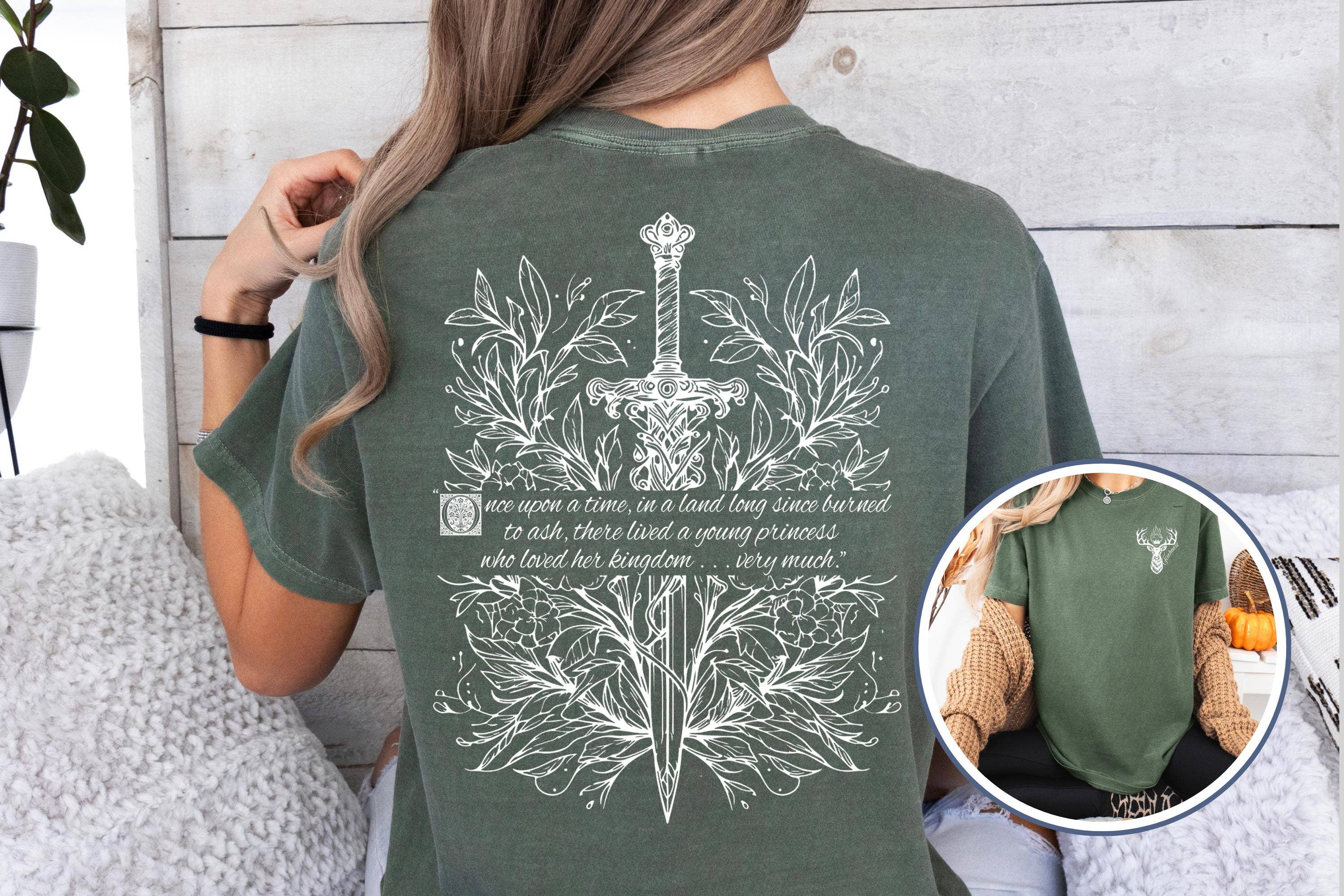 Terrasen Throne of Glass Book Lover T-Shirt Hoodie, Sweatshirt | PodTeesHub.com