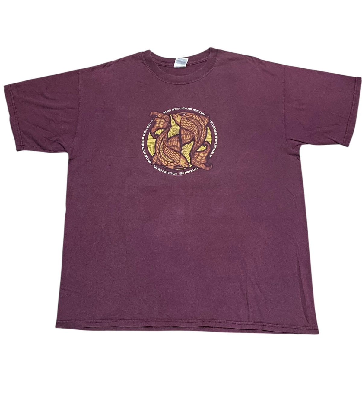 Band Tees Vintage 2001 Incubus Alternative Pop Rock Funk Metal T Shirt Hoodie, Sweatshirt | PodTeesHub.com