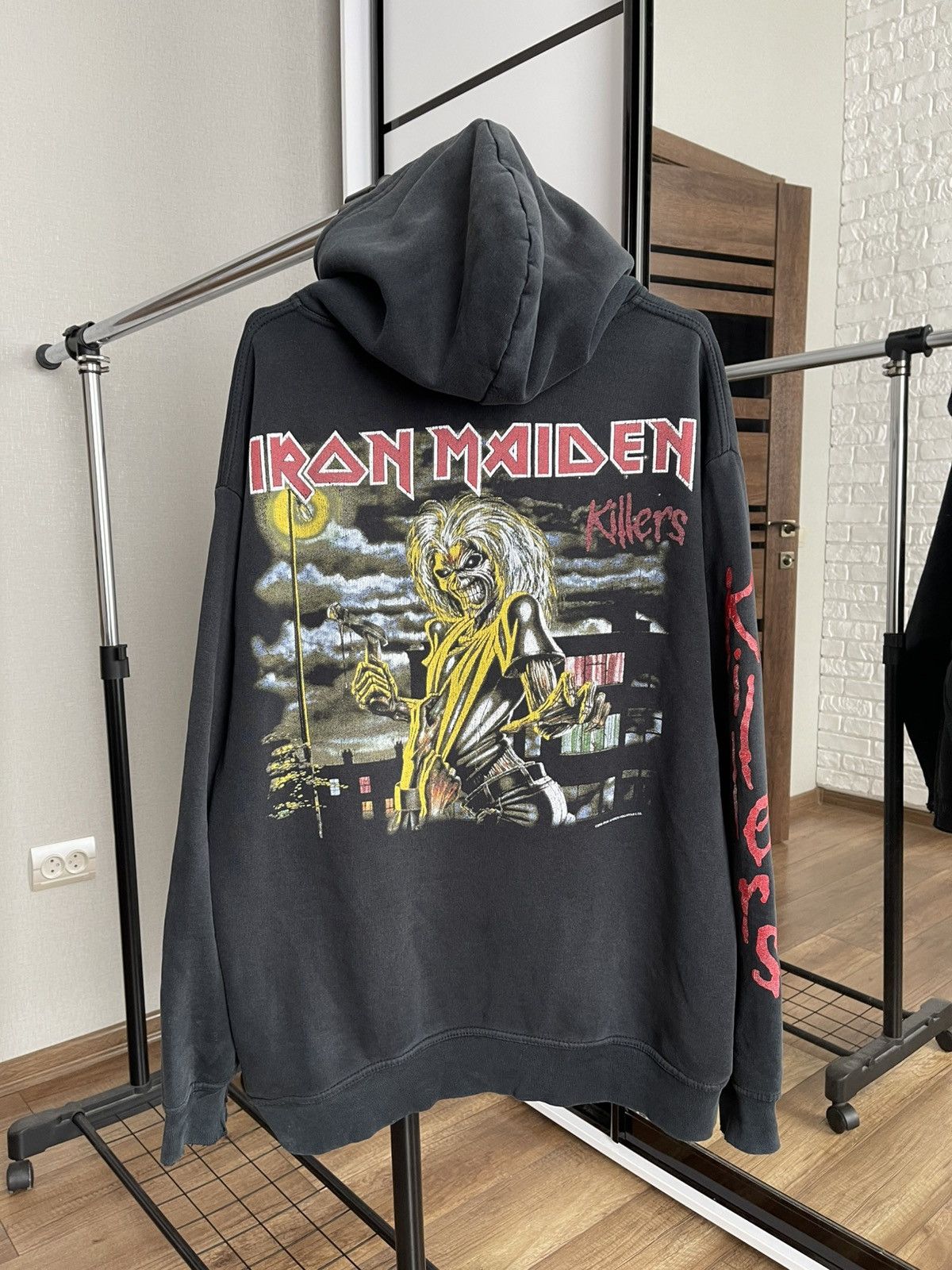 Maiden Iron Maiden Killers Vintage Hoodie 90s T-Shirts, Sweatshirt | PodTeesHub.com