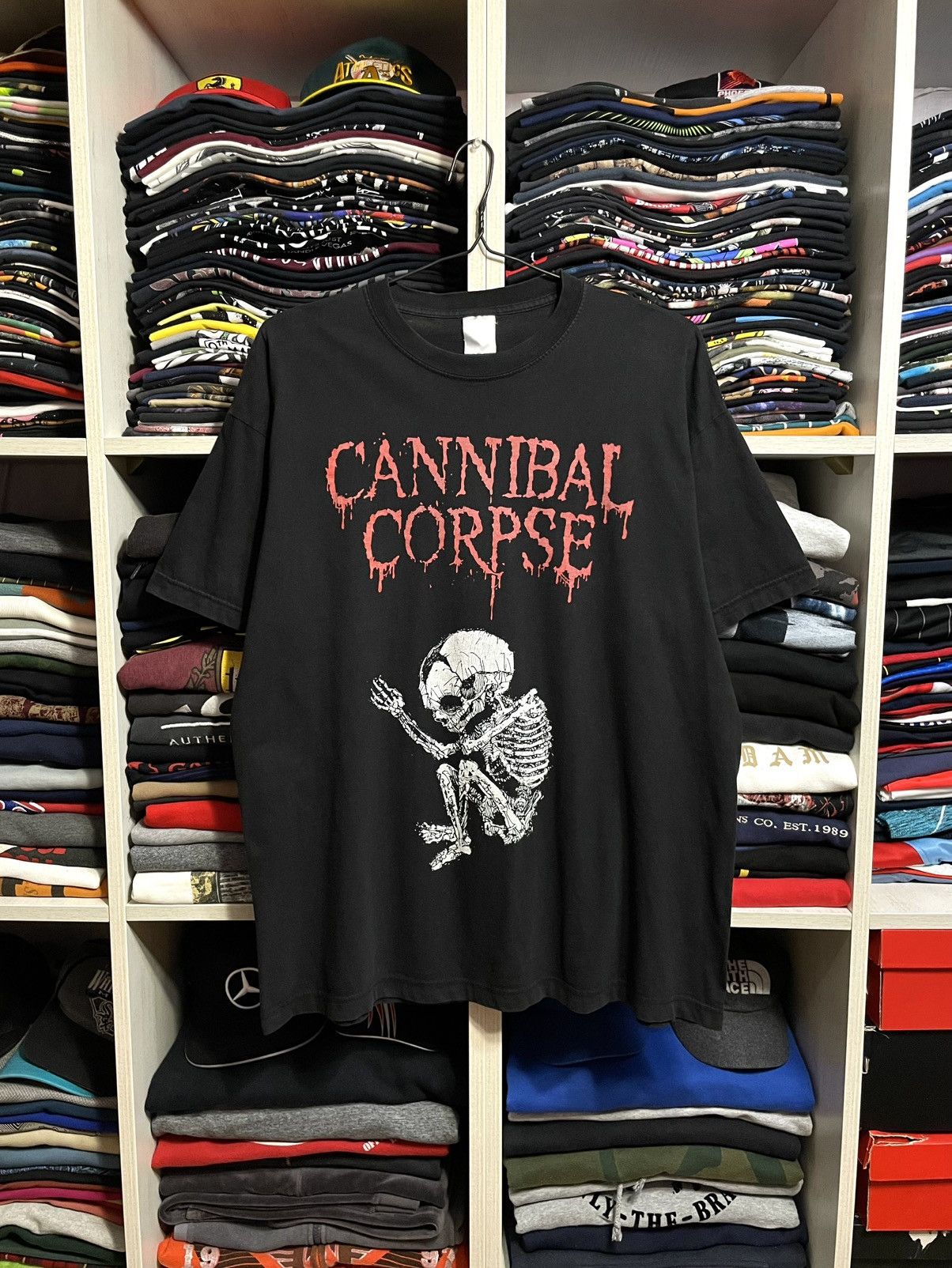 Band Tees Vintage Cannibal Corpse Butchered At Birth Band T Shirt 90s Hoodie, Sweatshirt | PodTeesHub.com