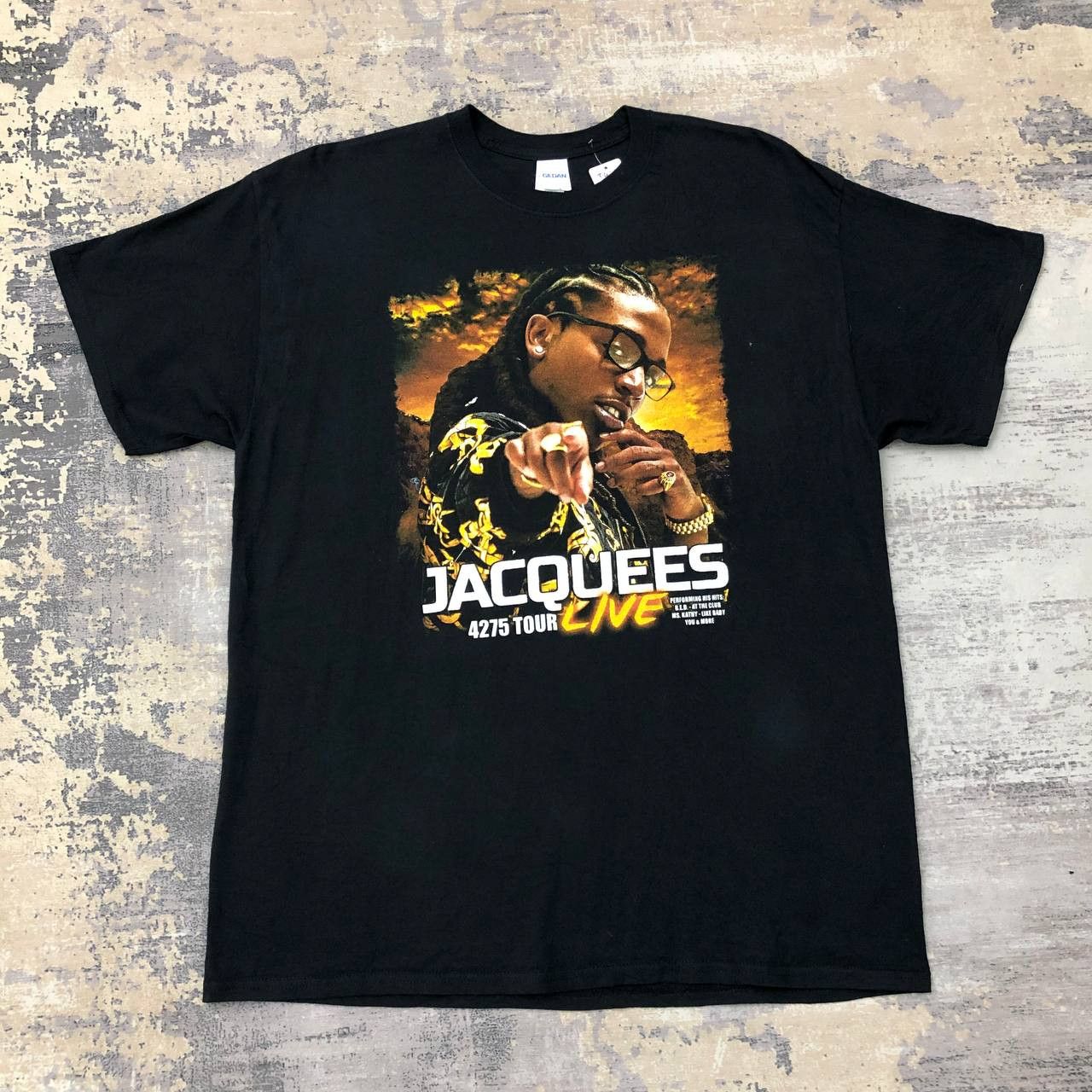 Rap Tees T409 Jacquees 4275 Live Tour Tee Hoodie, Sweatshirt | PodTeesHub.com
