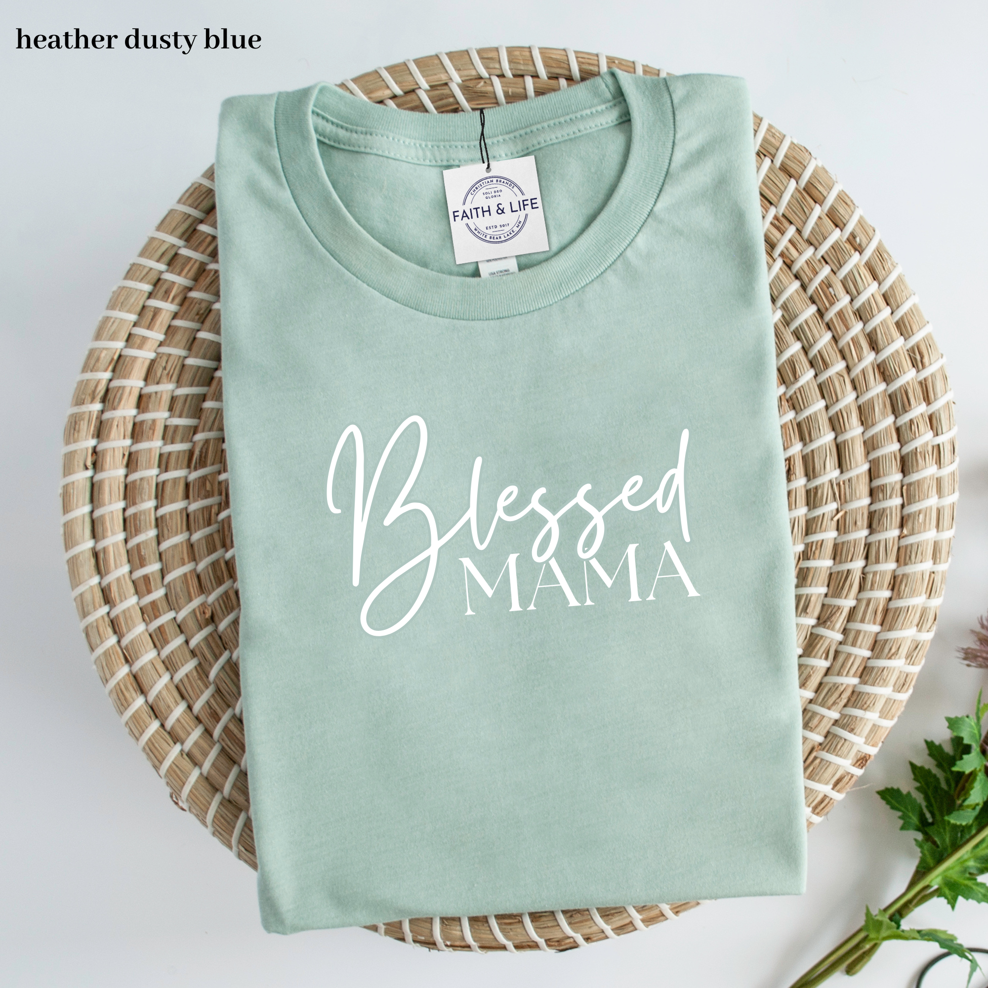Blessed Mama- Christian Mothers Day T-Shirt Hoodie, Sweatshirt | PodTeesHub.com