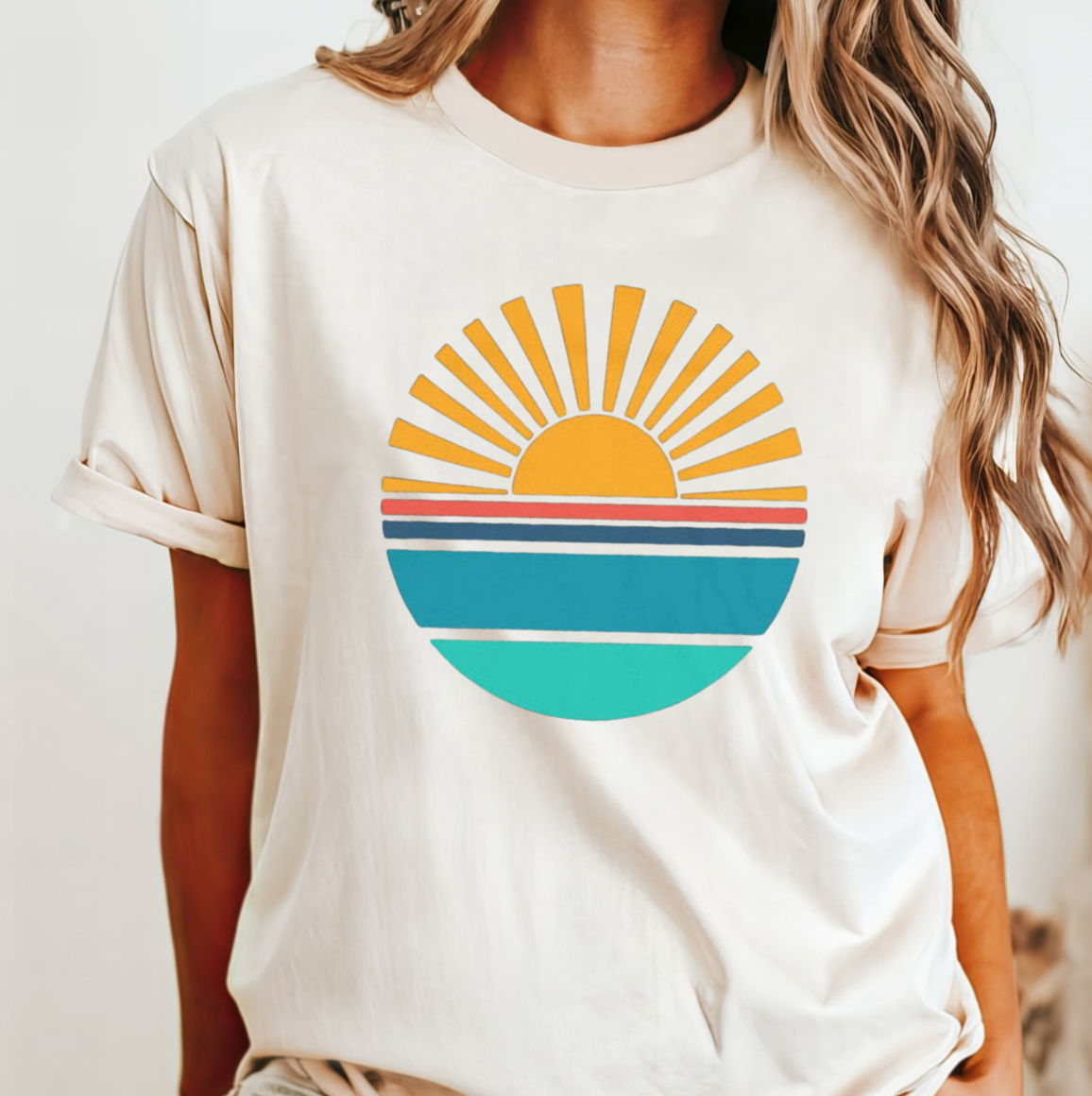 Horizon Retro Tee Hoodie, Sweatshirt | PodTeesHub.com