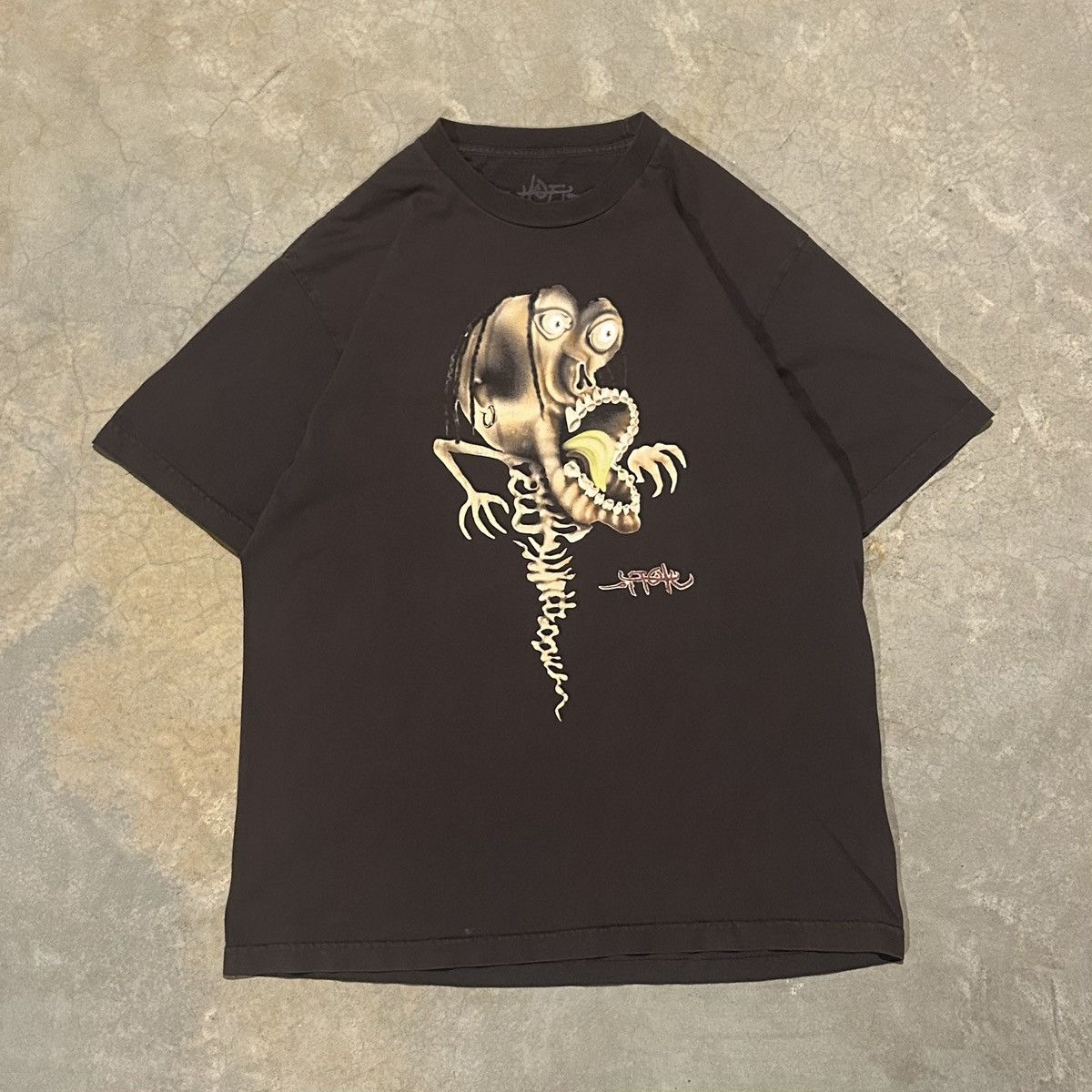 Scott Travis Scott Annihilator Skeleton Utopia Tee Ss23 Brown Hoodie, Sweatshirt | PodTeesHub.com