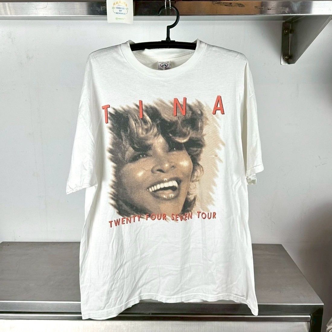 Delta X Vintage Vintage 90s Tina Turner Twenty Four Seven Tour T Shirt Hoodie, Sweatshirt | PodTeesHub.com