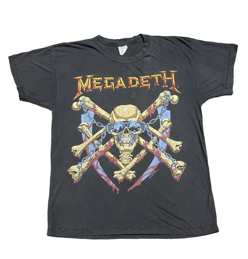 Vintage Megadeth Rust In Peace 1991 Tour Shirt Hoodie, Sweatshirt | PodTeesHub.com
