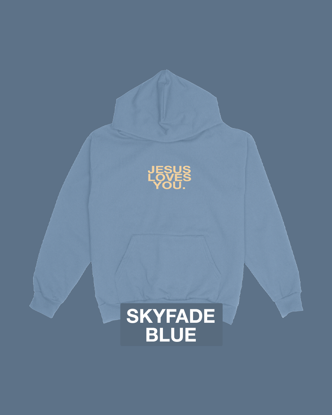 "Skyfade Blue" Logo Hoodie T-Shirts, Sweatshirt | PodTeesHub.com
