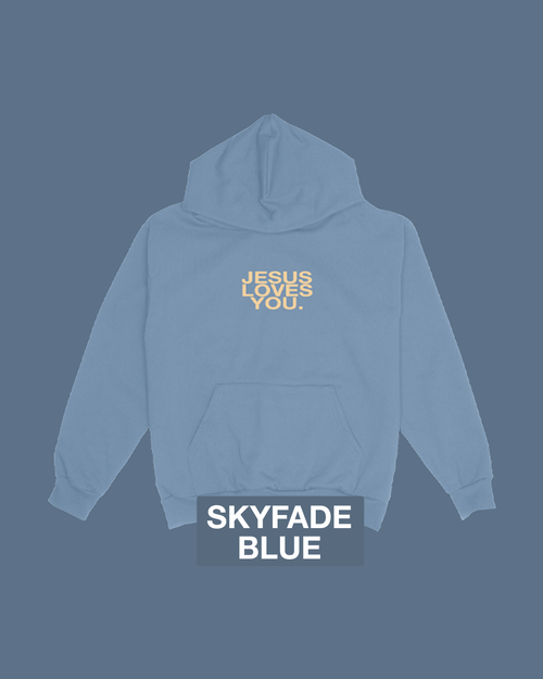 "Skyfade Blue" Logo Hoodie T-Shirts, Sweatshirt | PodTeesHub.com