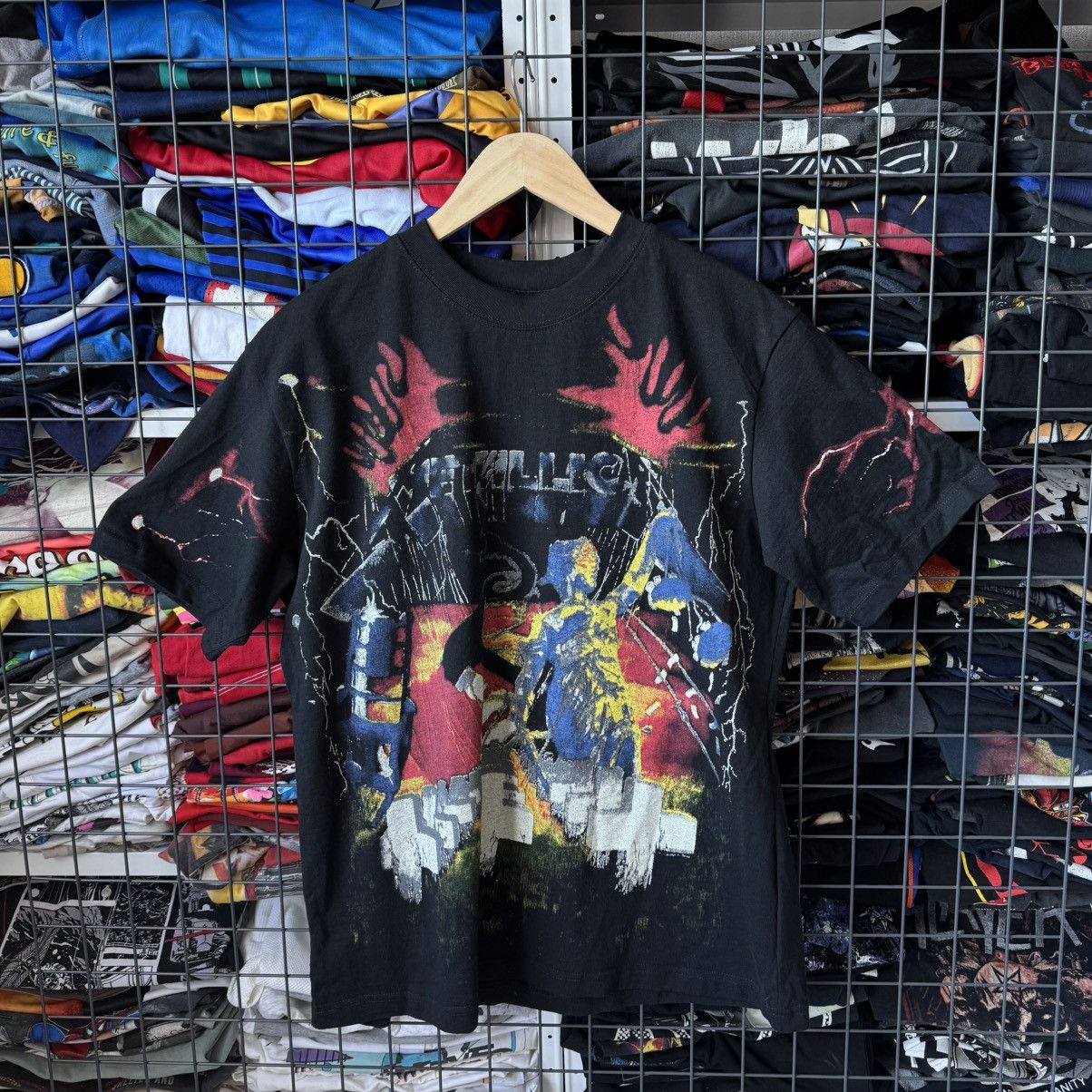 Band Tees Metallica Make Eight All Over Print Band T Shirt Hoodie, Sweatshirt | PodTeesHub.com