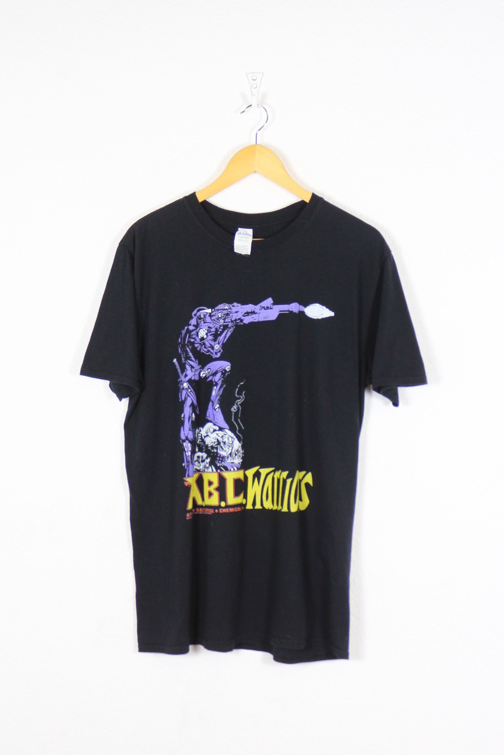 Playstation Vintage Abc Warriors Video Game Graphic Tee T Shirt Y2k Hoodie, Sweatshirt | PodTeesHub.com