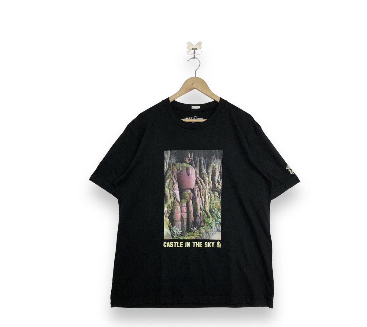 Uniqlo Studio Ghibli X Uniqlo Castle In The Sky Anime Movie Tee Hoodie, Sweatshirt | PodTeesHub.com