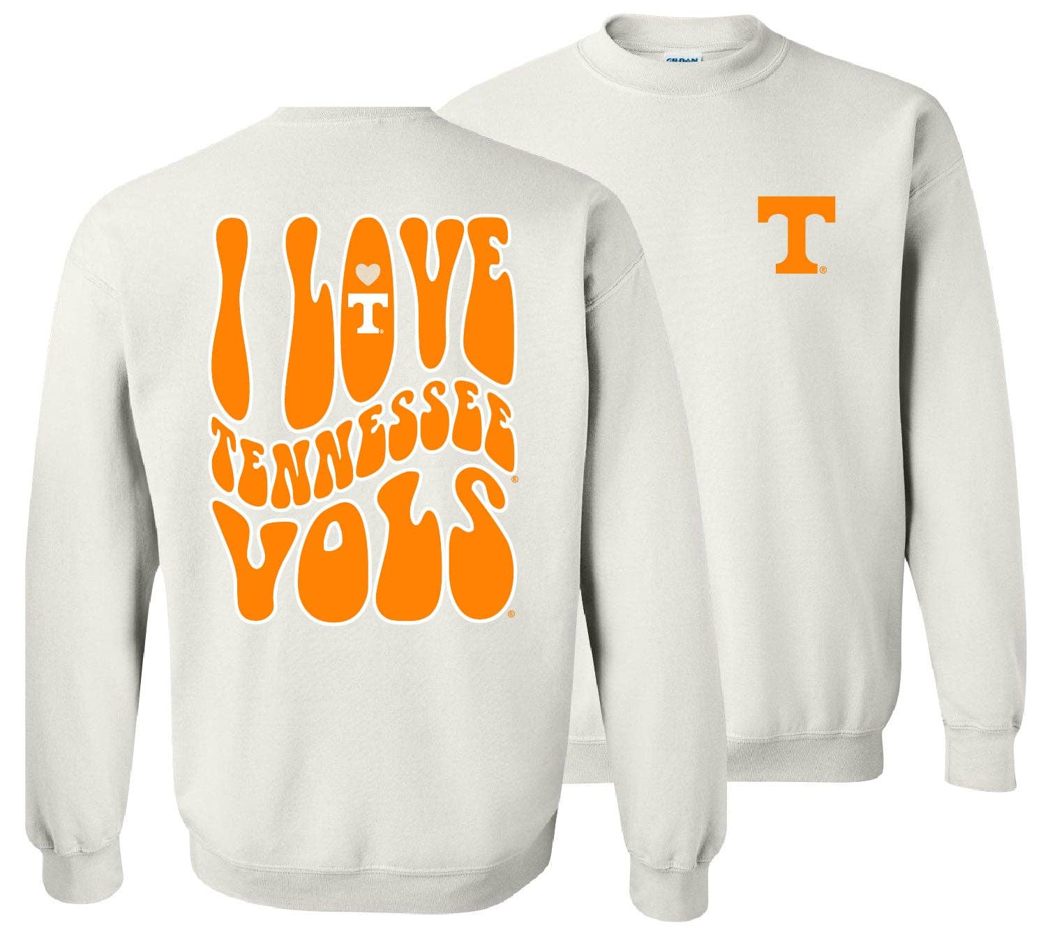 Tn Love Team Sweatshirt-White T-Shirts, Hoodie | PodTeesHub.com