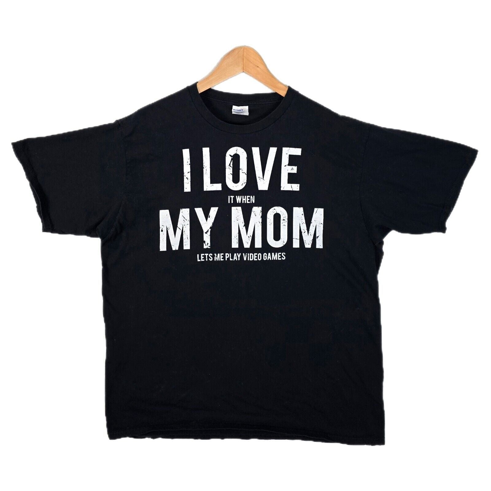 Other I Love When My Mom Lets Me Play Video Games Shirt Xl Novelty Hoodie, Sweatshirt | PodTeesHub.com