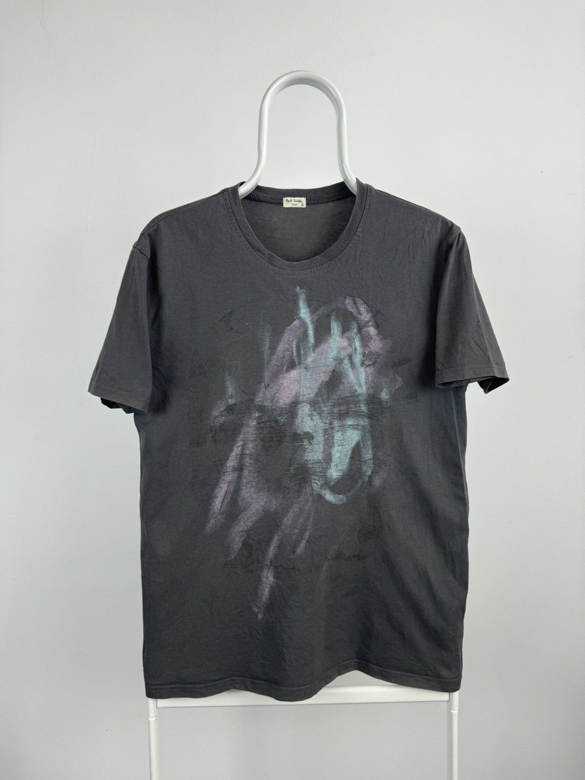 Smith Vintage Paul Smith Big Logo Faded Tee Hoodie, Sweatshirt | PodTeesHub.com