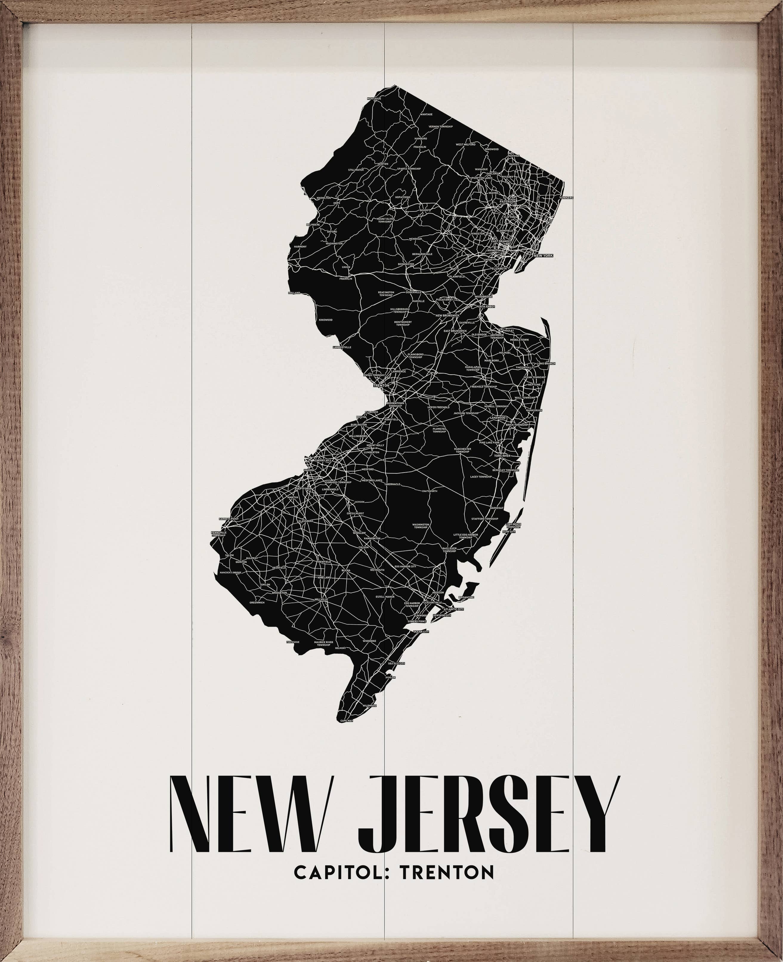 New Jersey State Print T-Shirts, Hoodie, Sweatshirt | PodTeesHub.com