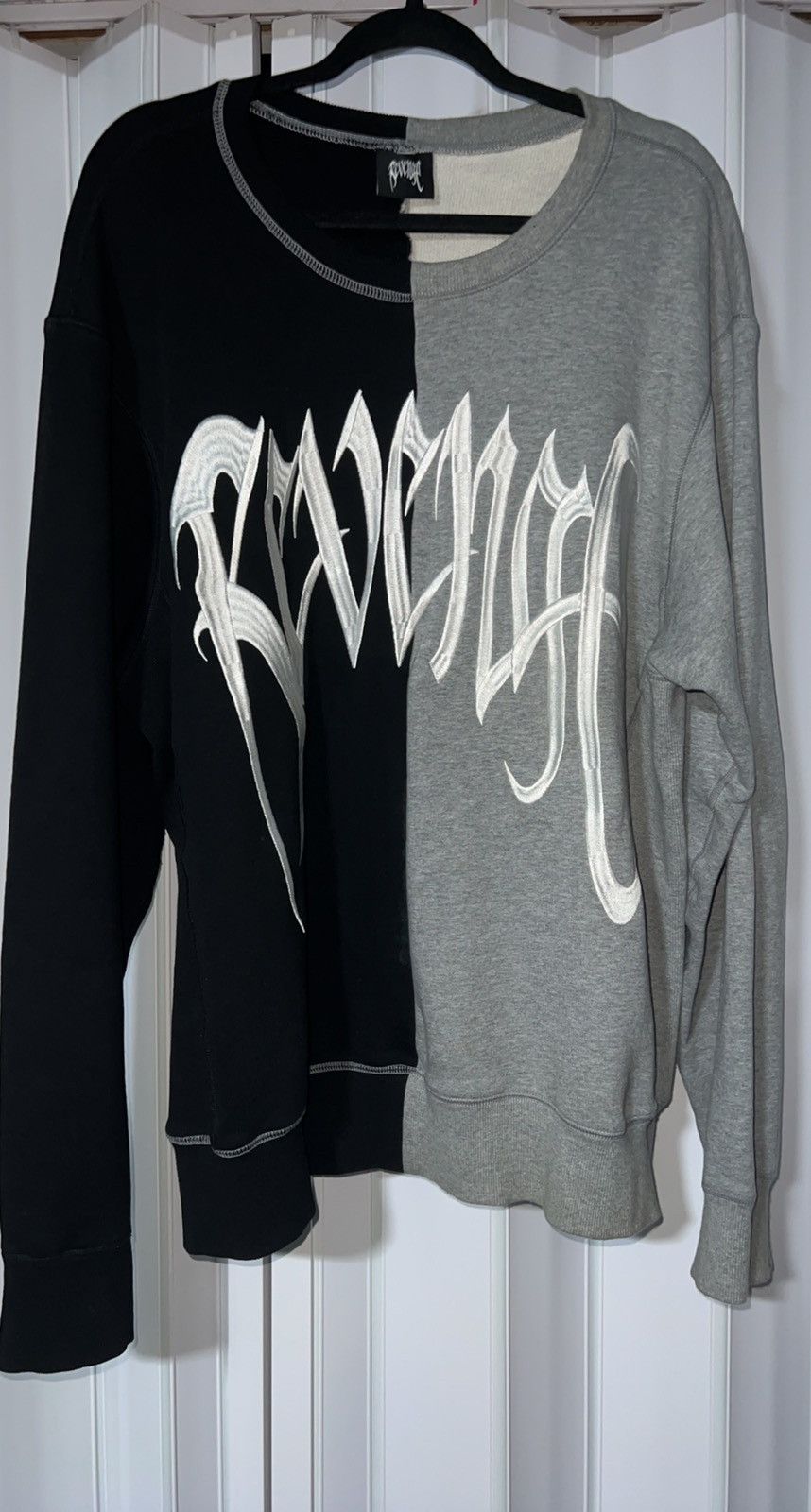 Revenge Heavyweight Terry Split Crewneck T-Shirts, Hoodie, Sweatshirt | PodTeesHub.com