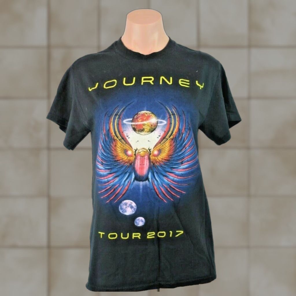 Vintage Journey Concert T Shirt 70s Tour Merch Classic Rock Roll Band Graphic Tee Shirt Mens Hoodie, Sweatshirt