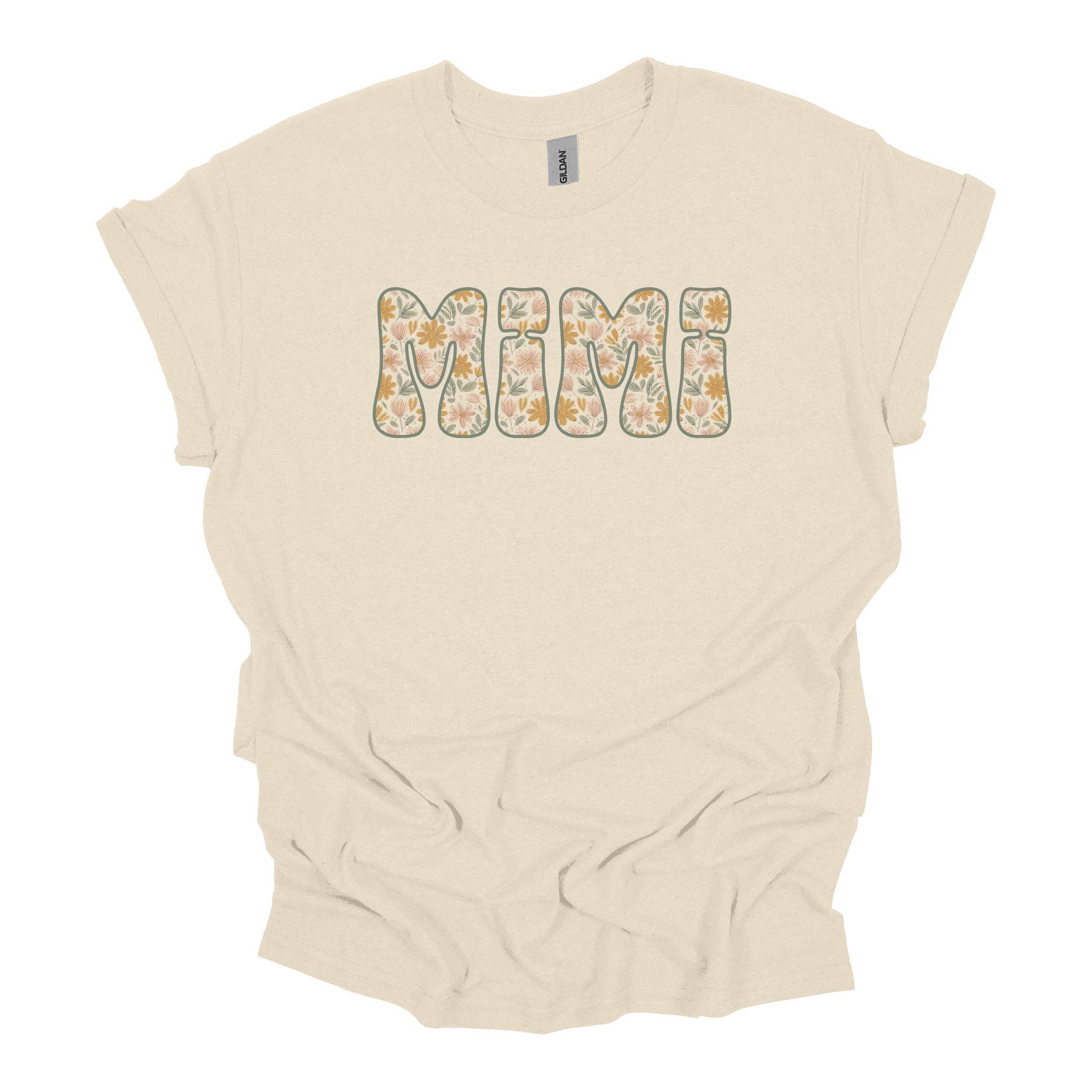 Sage Floral Mimi Tee Hoodie, Sweatshirt | PodTeesHub.com