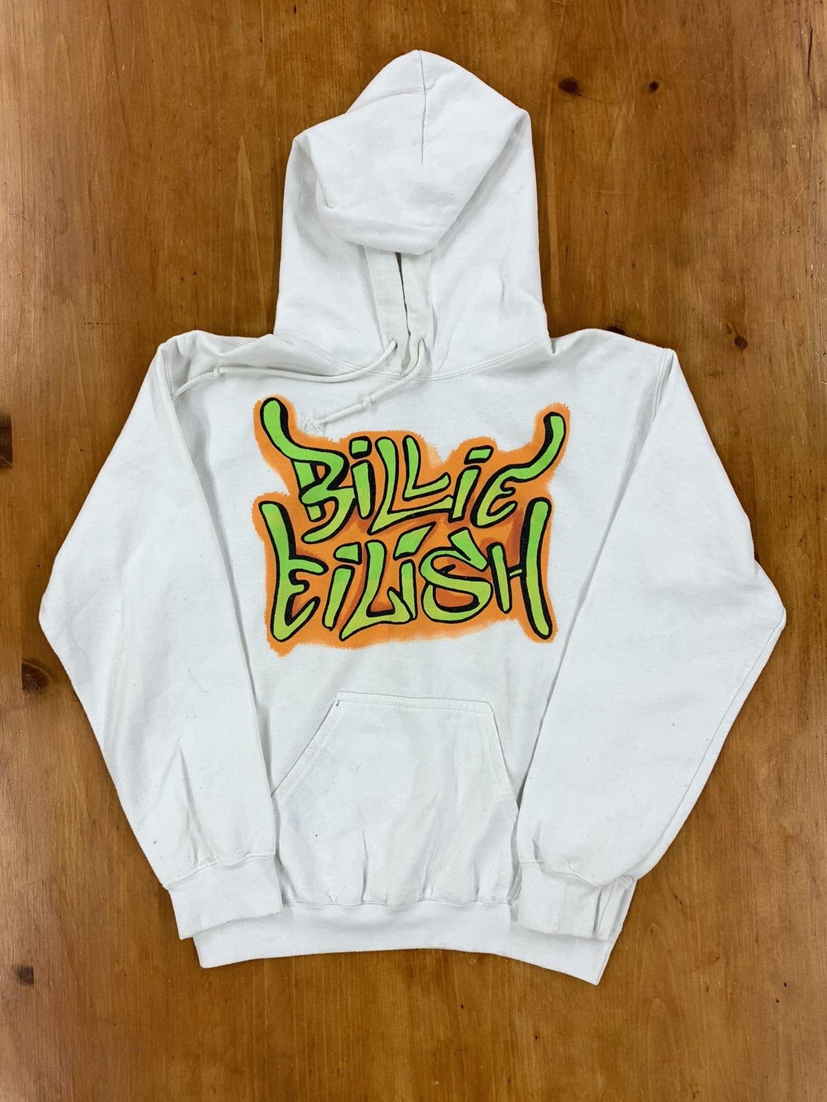 Vintage Crewneck Billie Eilish Grafitti Logo Hoodie T-Shirts, Sweatshirt | PodTeesHub.com