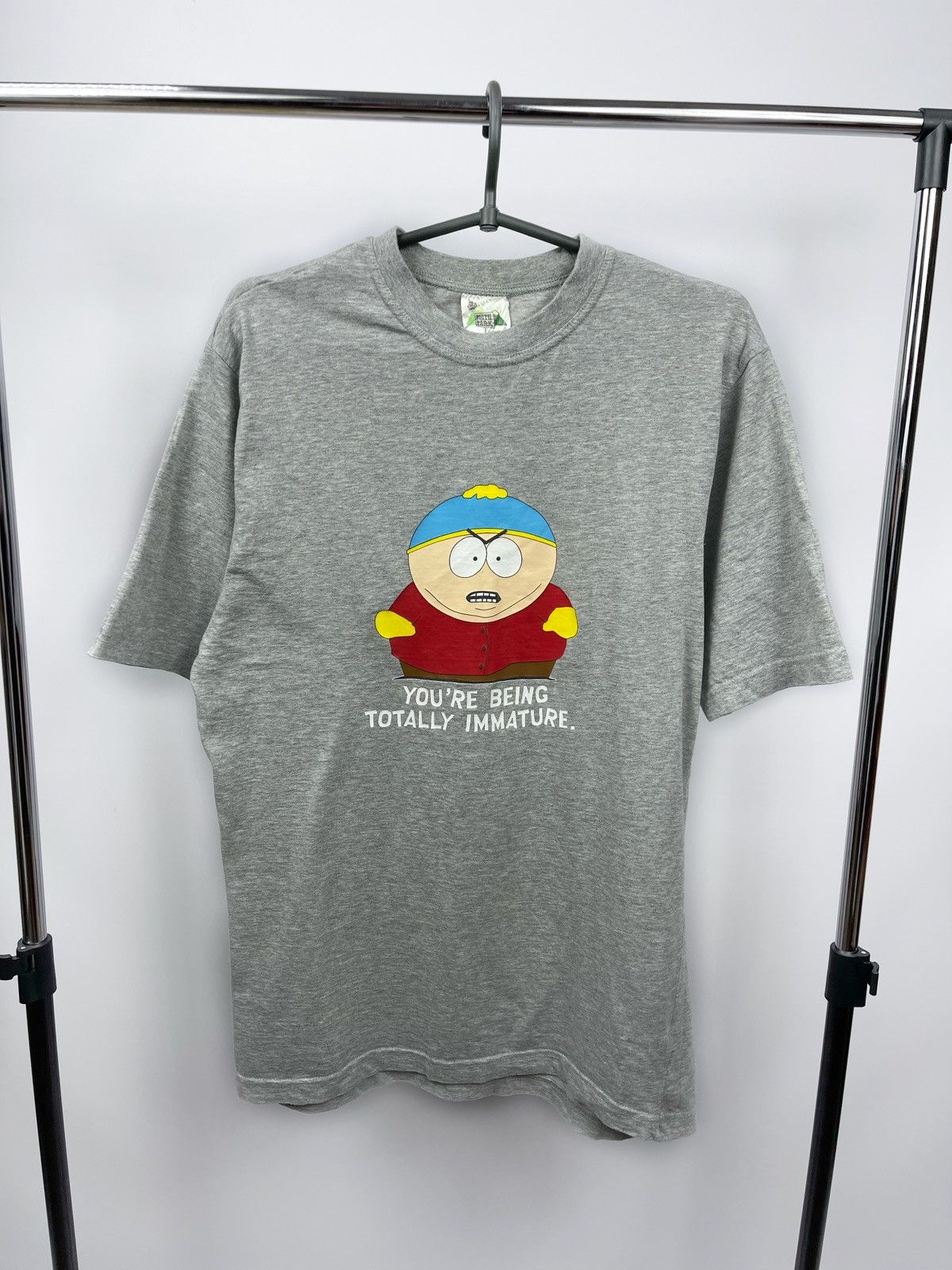 Vintage South Park T Shirt Vintage 2000 Size S Grey Hoodie, Sweatshirt | PodTeesHub.com