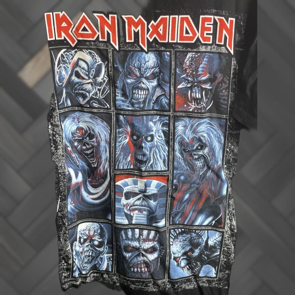 Vintage Iron Maiden T Shirt 2xl Black Eddie Adult Mens Nwot 2019 9 Eddies Tee Shirt Hoodie, Sweatshirt | PodTeesHub.com