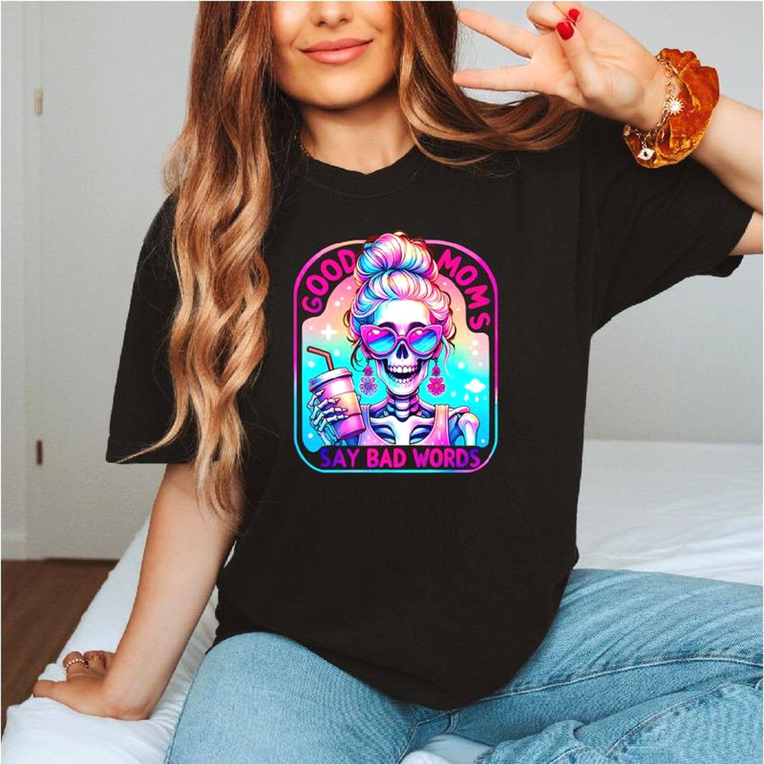 Good Moms Shirt - Perfect Gift For Fun and Proud Mothers Hoodie, Sweatshirt | PodTeesHub.com