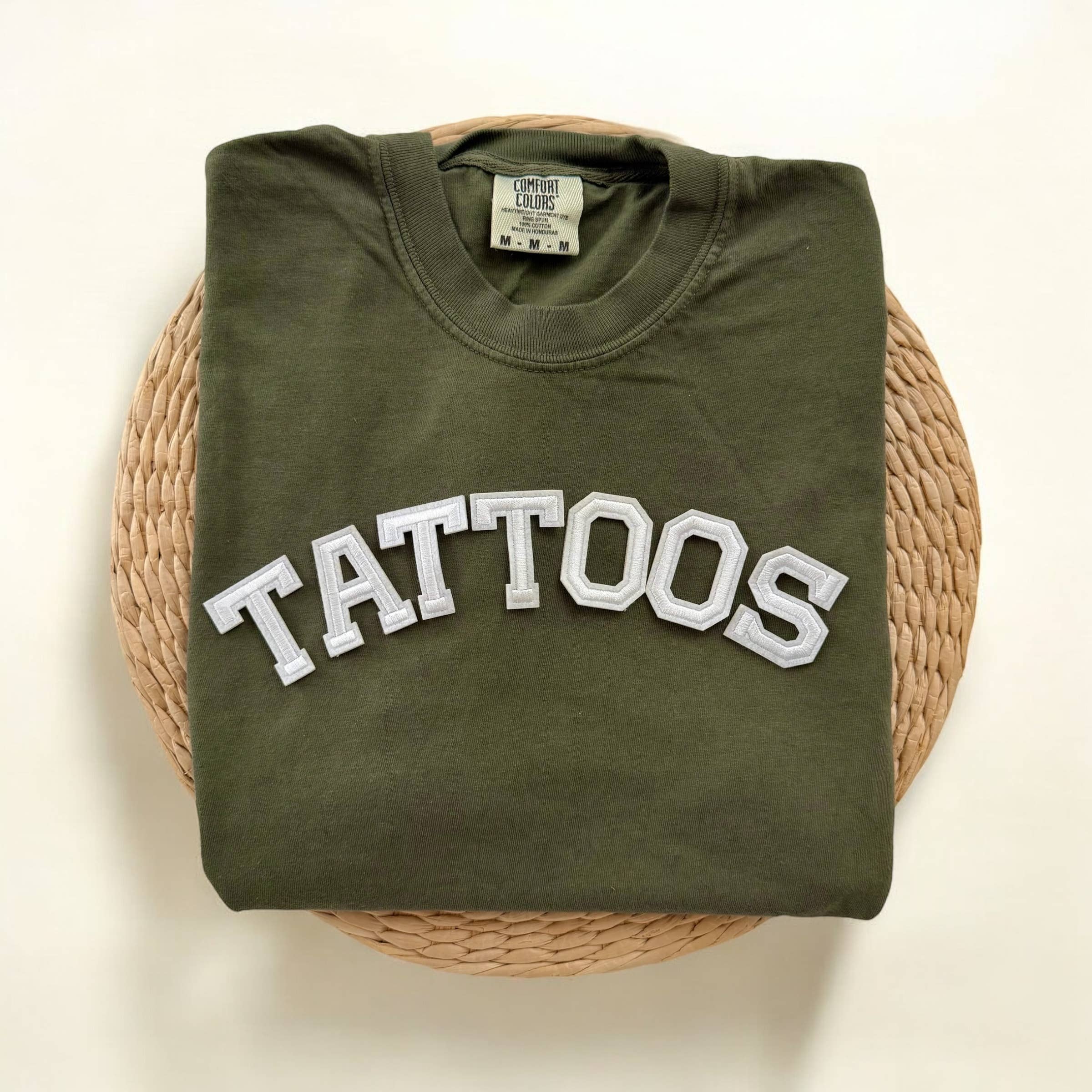 Tattoos Comfort Colors Short Sleeve Shirt, Tattoo Clothing Hoodie, Sweatshirt | PodTeesHub.com
