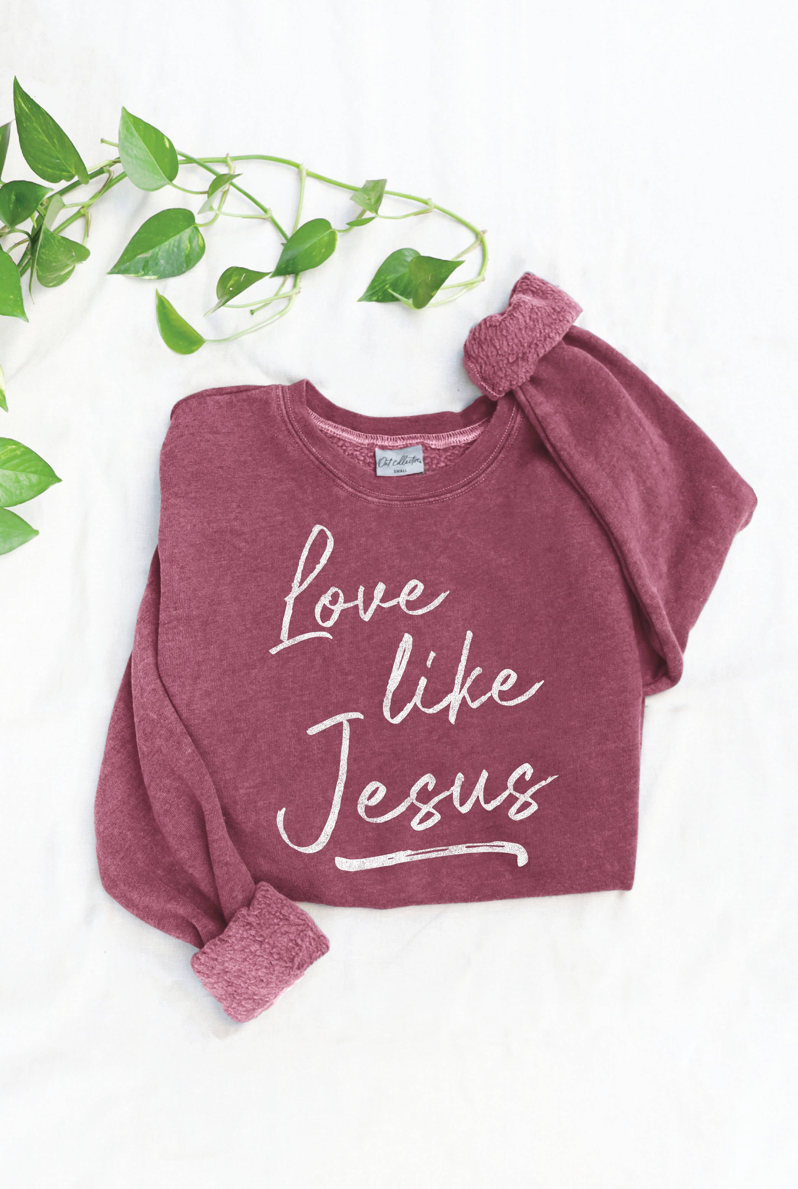 Love Like Jesus  Mineral Graphic Sweatshirt T-Shirts, Hoodie | PodTeesHub.com