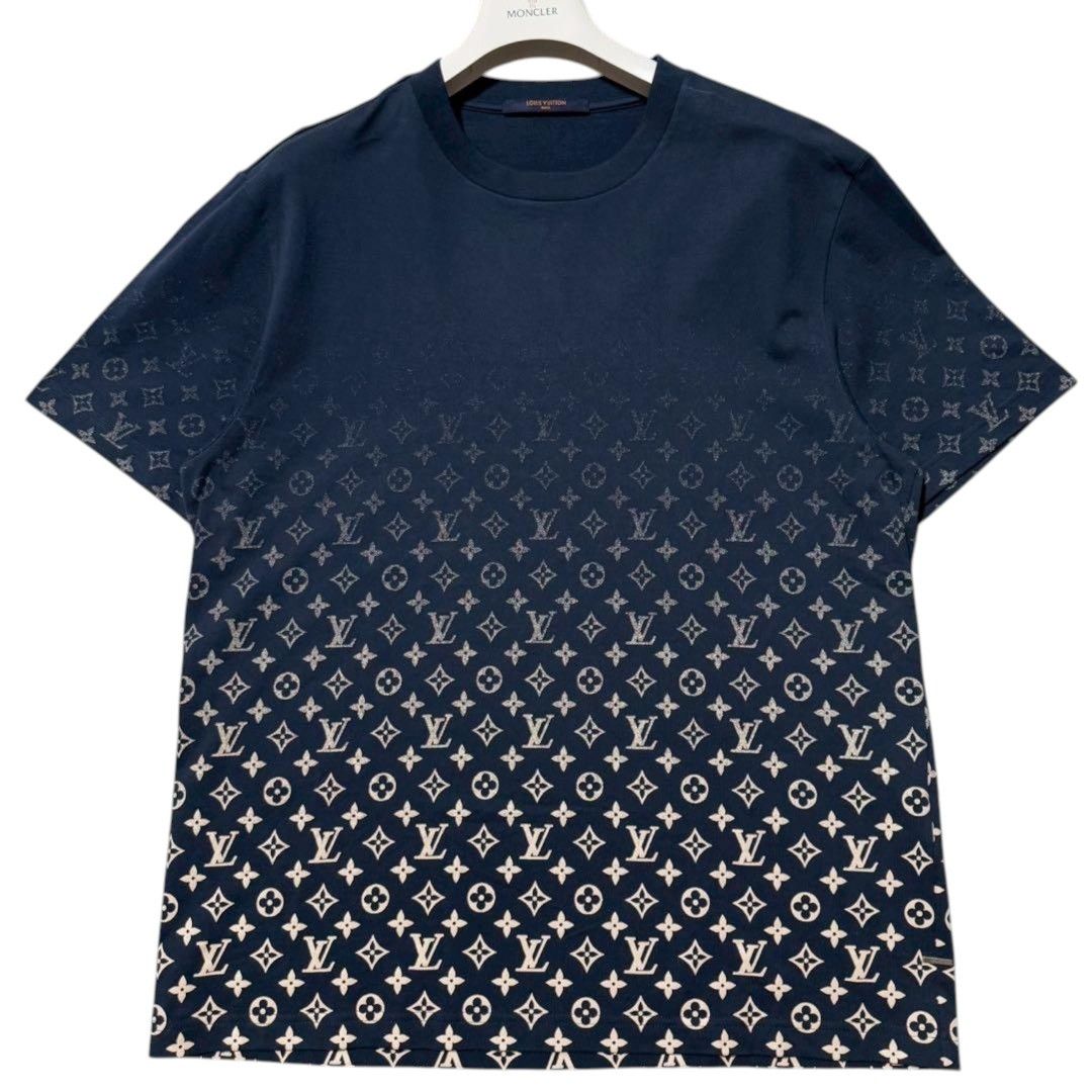 Vuitton Louis Vuitton Lv Monogram Gradient T Shirt Black White Tee Hoodie, Sweatshirt | PodTeesHub.com