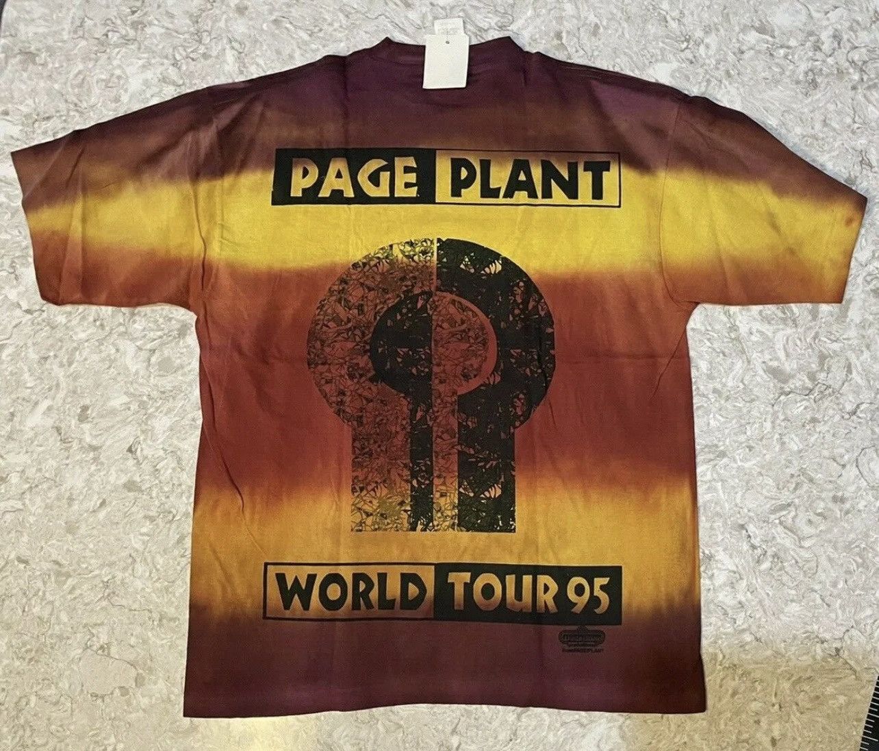 Vintage Led Zeppelin 1995 Tour T Shirt Deadstock Xl Hoodie, Sweatshirt | PodTeesHub.com