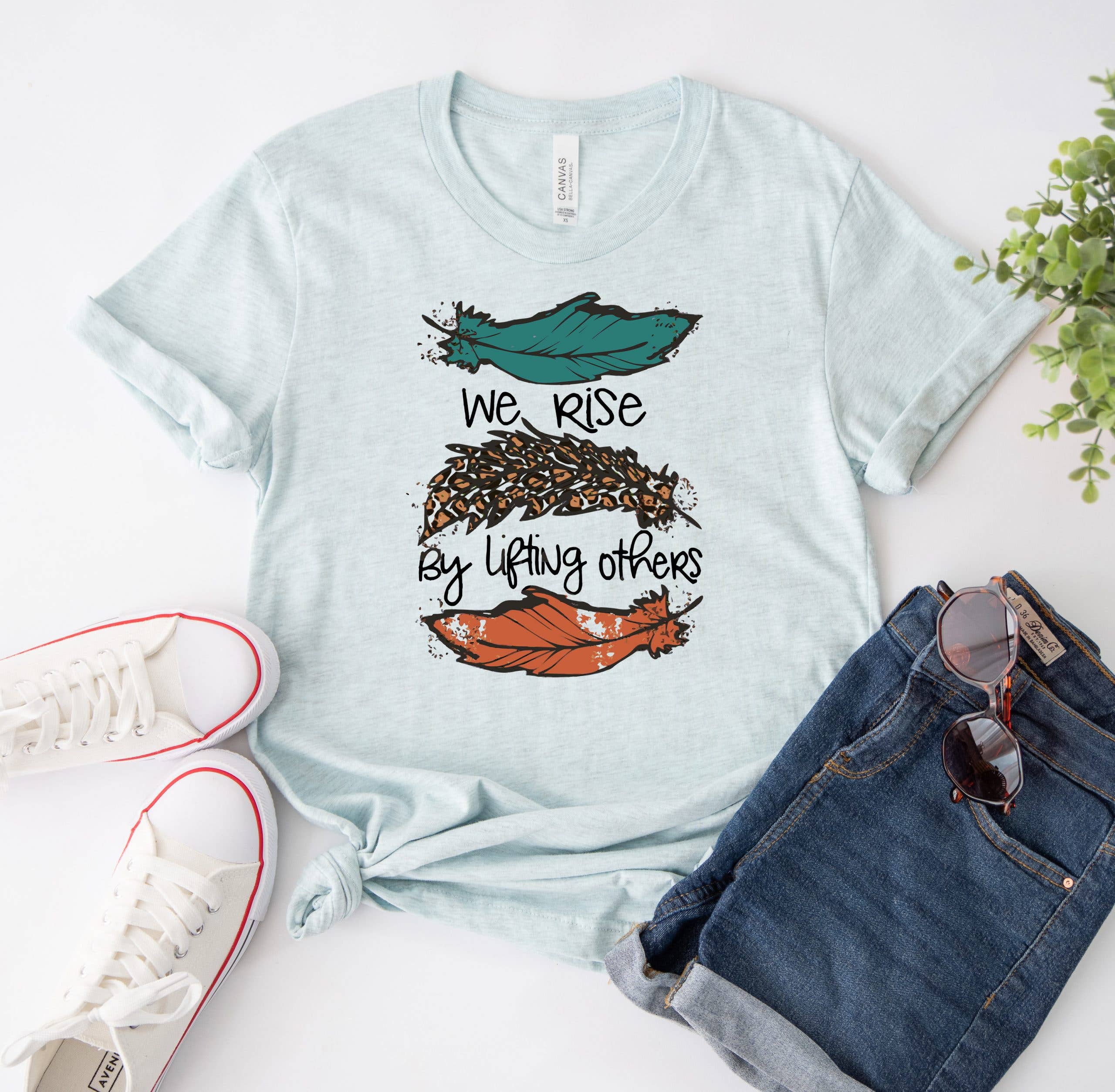 We Rise By Lifting Others T-Shirt Hoodie, Sweatshirt | PodTeesHub.com