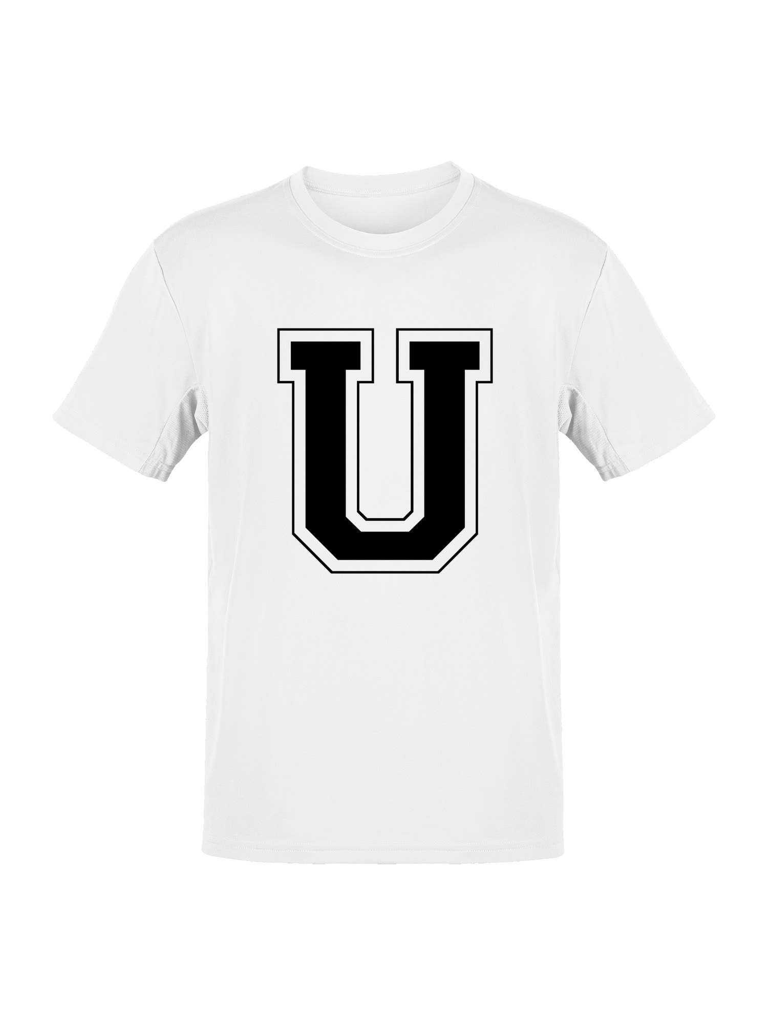 College Varsity Letter U Unisex T-Shirt Women's T-Shirt Hoodie, Sweatshirt | PodTeesHub.com