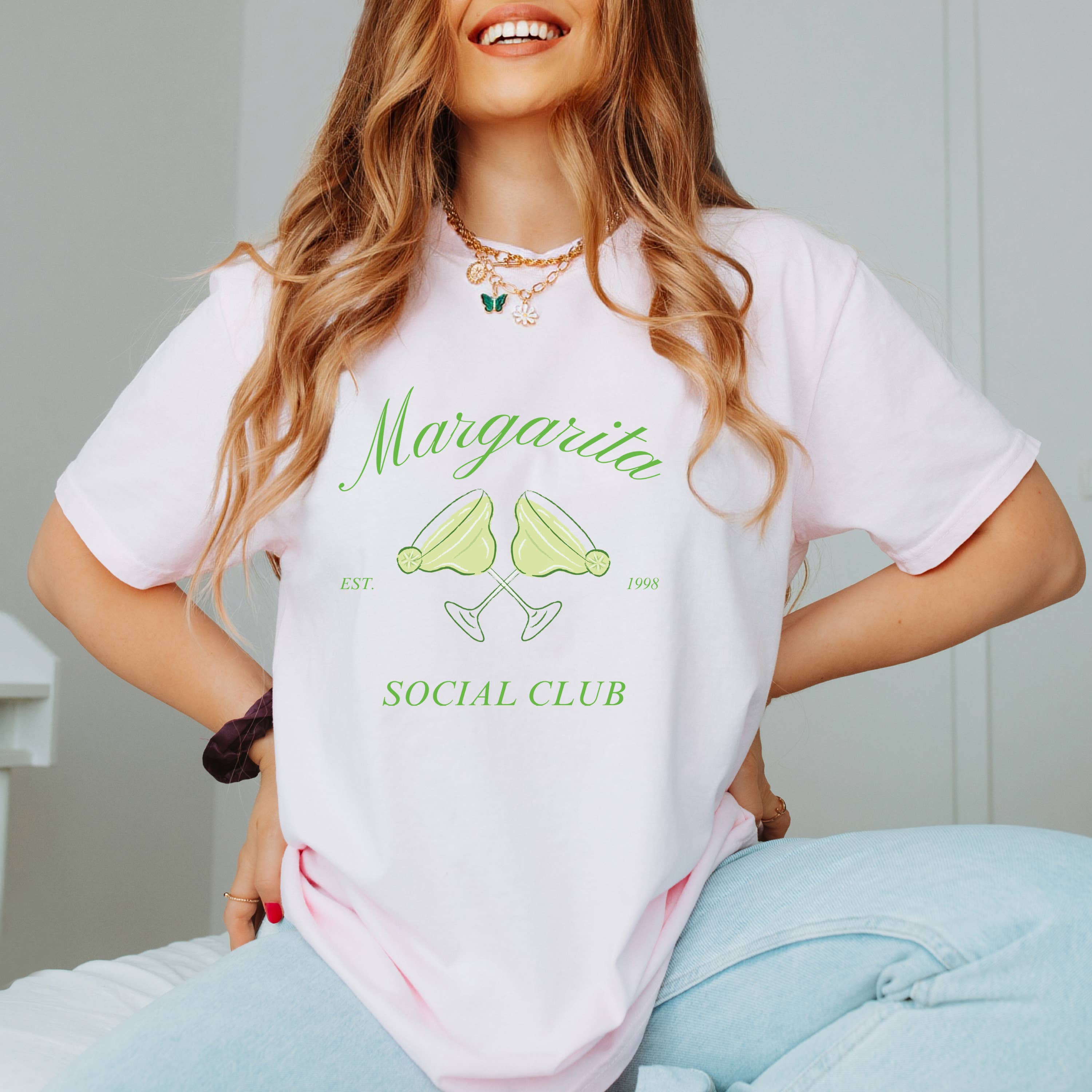 Margarita Social Club, Cocktail T Shirt, Graphic Tee Hoodie, Sweatshirt | PodTeesHub.com
