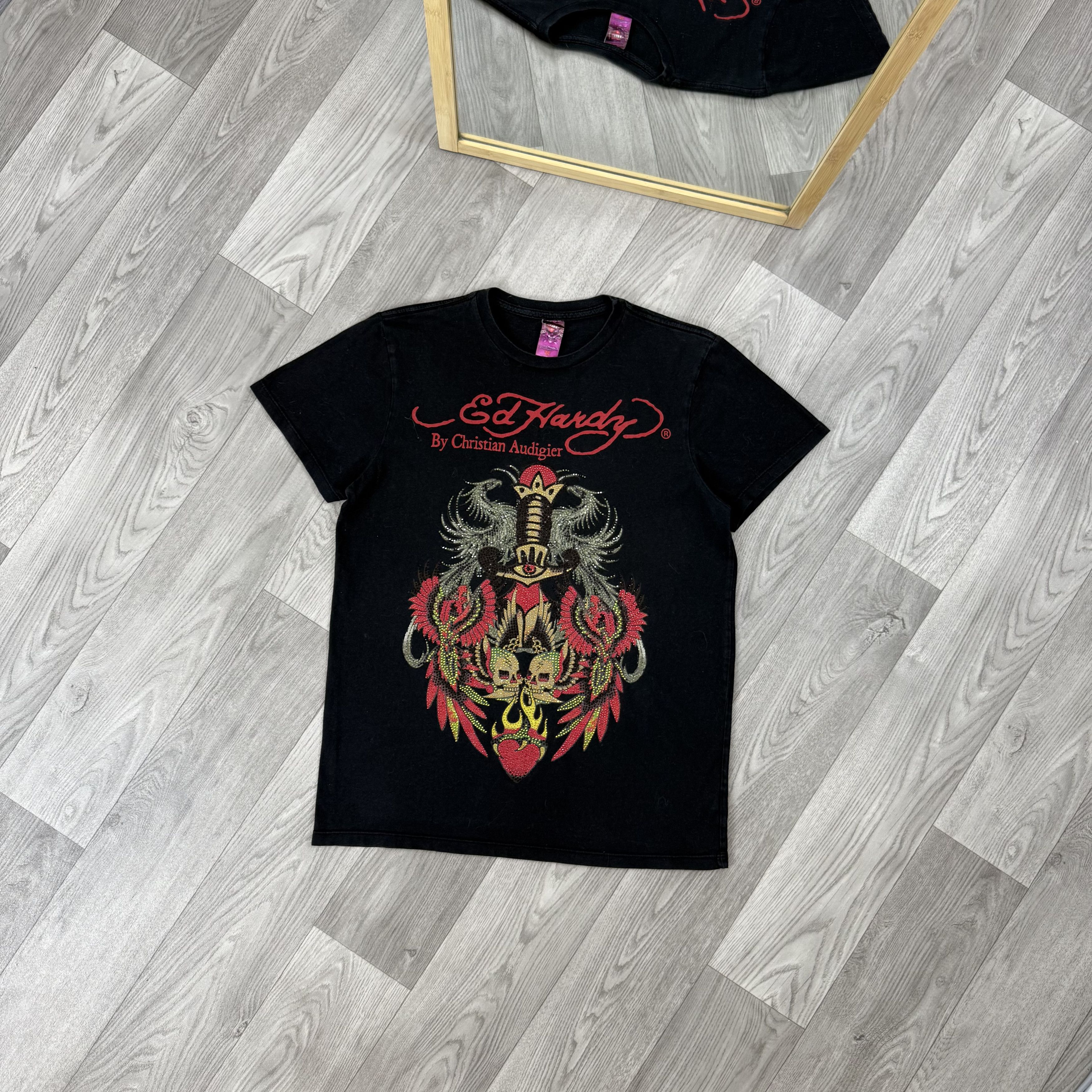 Hardy Vintage Ed Hardy Christian Audigier Y2k Shirt T-Shirts, Hoodie, Sweatshirt