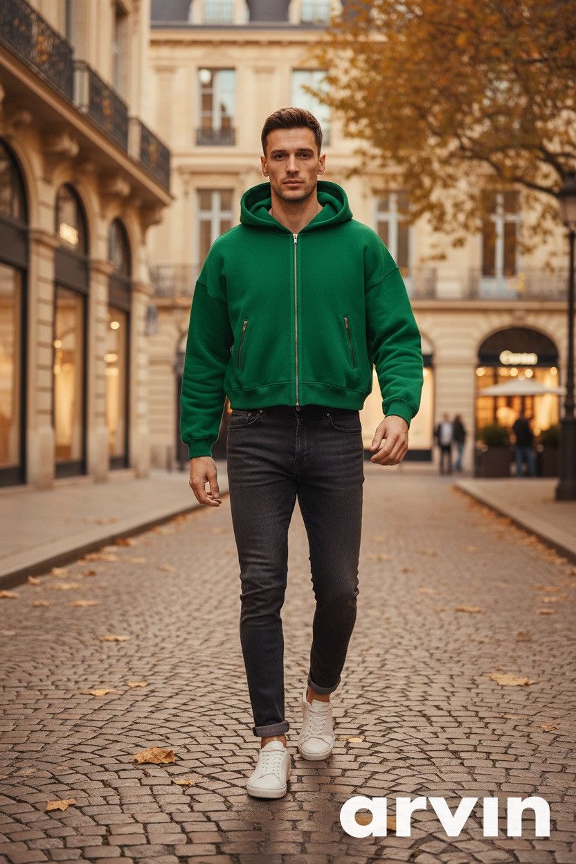 Moschino Couture Green Graphic Hoodie Size M T-Shirts, Sweatshirt | PodTeesHub.com