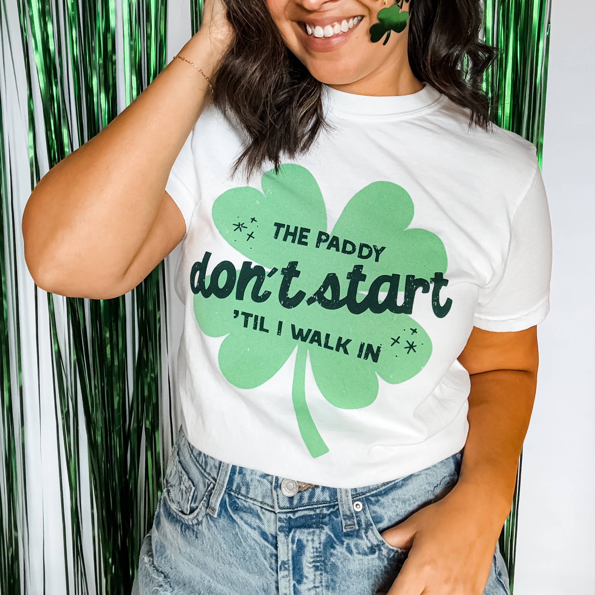Funny St Patricks Day Shirt, the Paddy Don't Start Tee Hoodie, Sweatshirt | PodTeesHub.com
